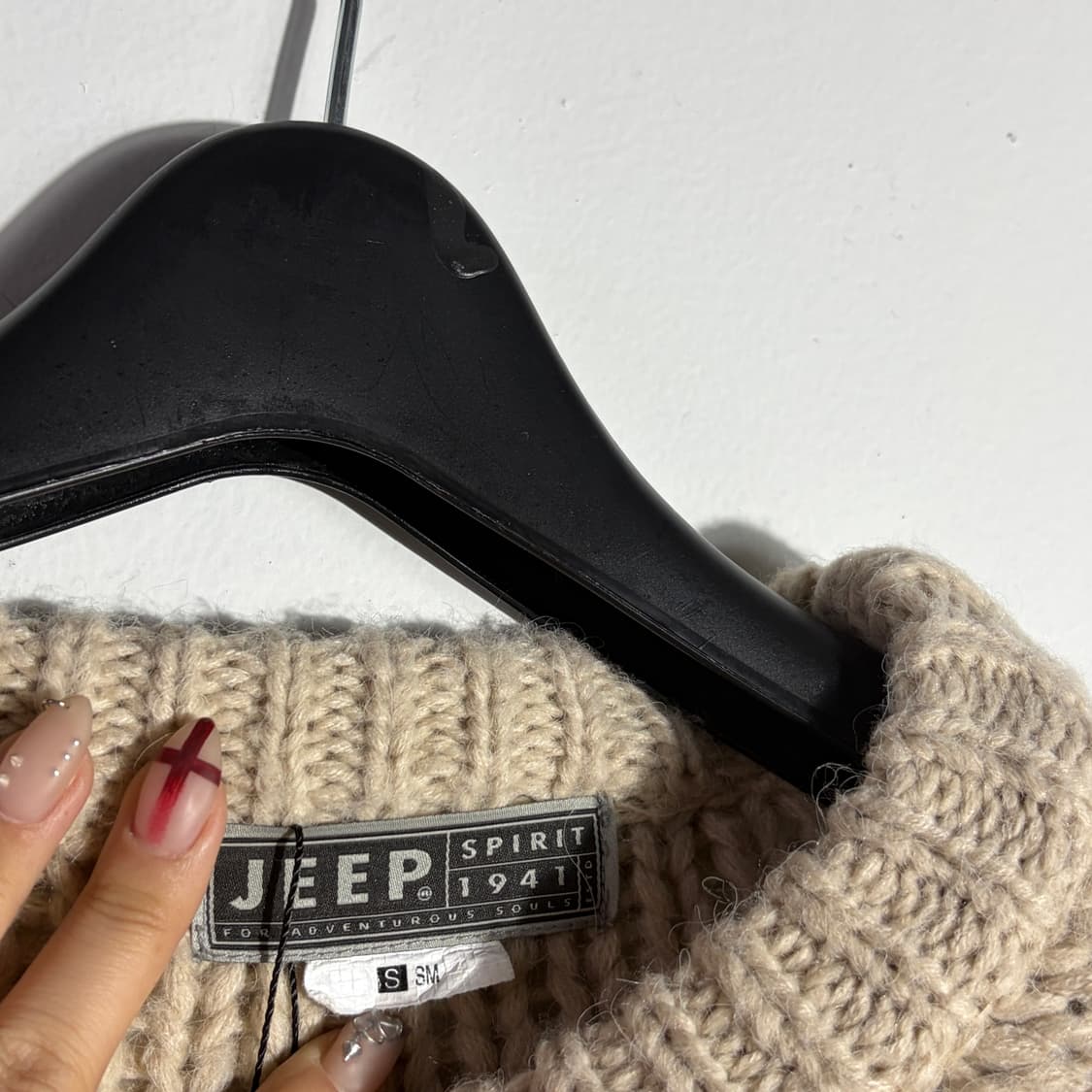 지프 니트 스웨터 (무료배송) 상품이미지4