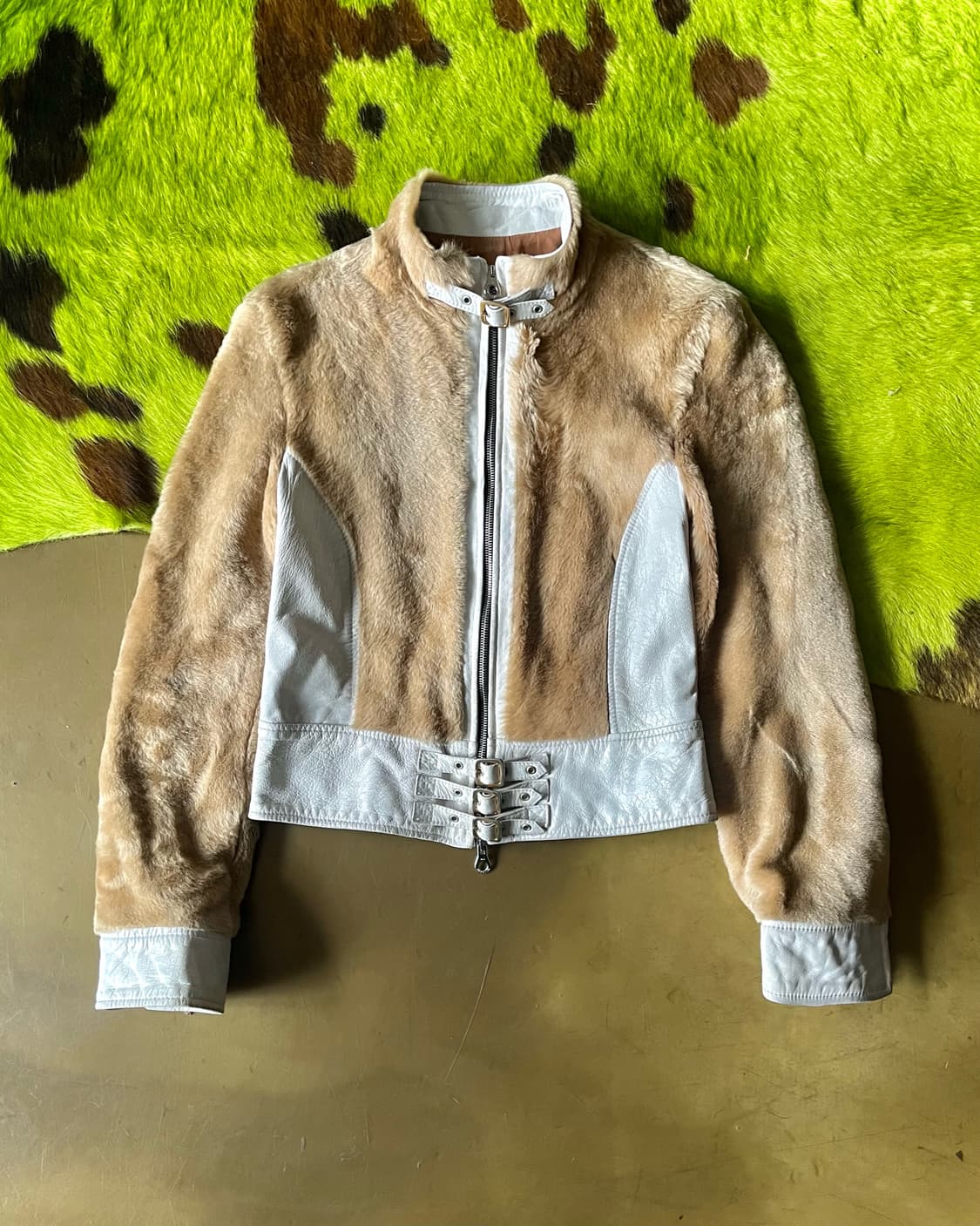 Dolce&Gabbana 00-01 AW Mink & Leather JK 상품이미지4