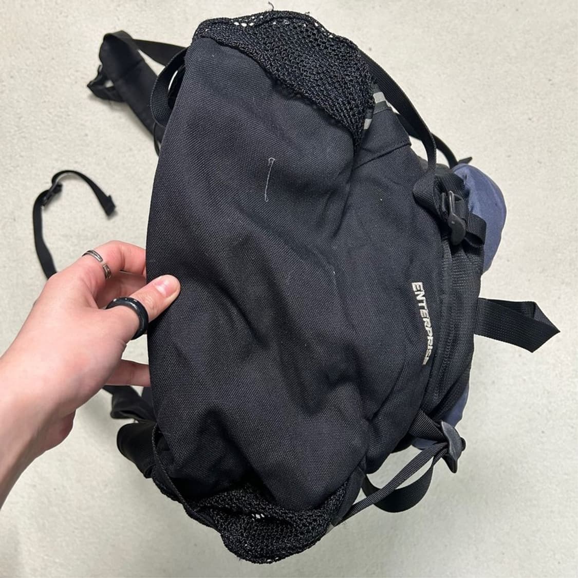 노스페이스 엔트프라이스 다크 퍼플 백팩 상품이미지3