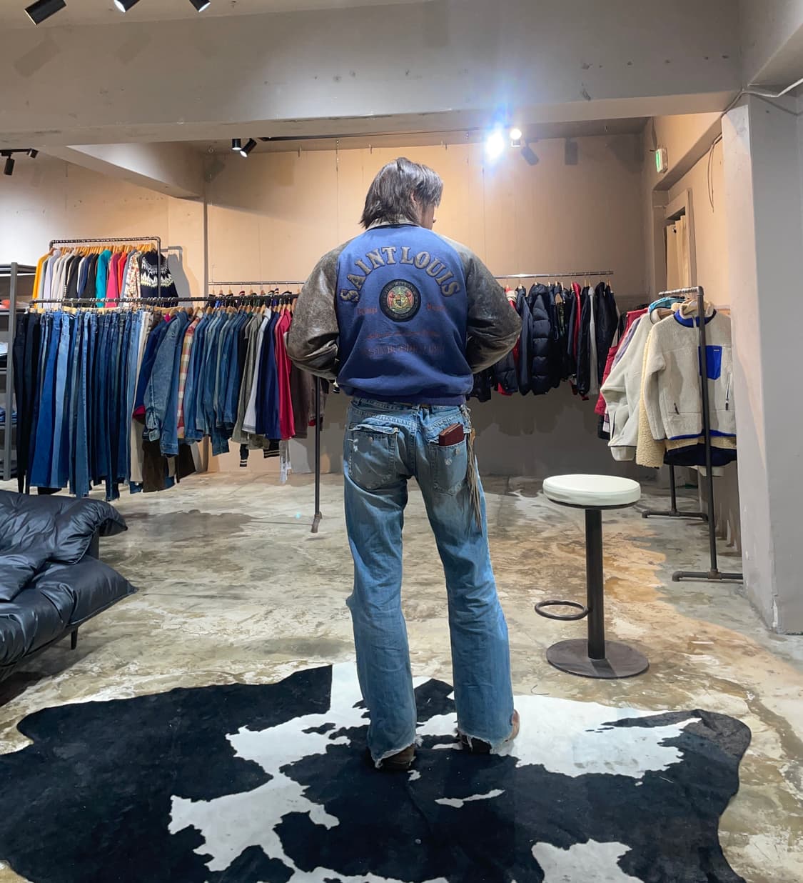 Rawlings Saint Louis leather varsity jac 상품이미지2