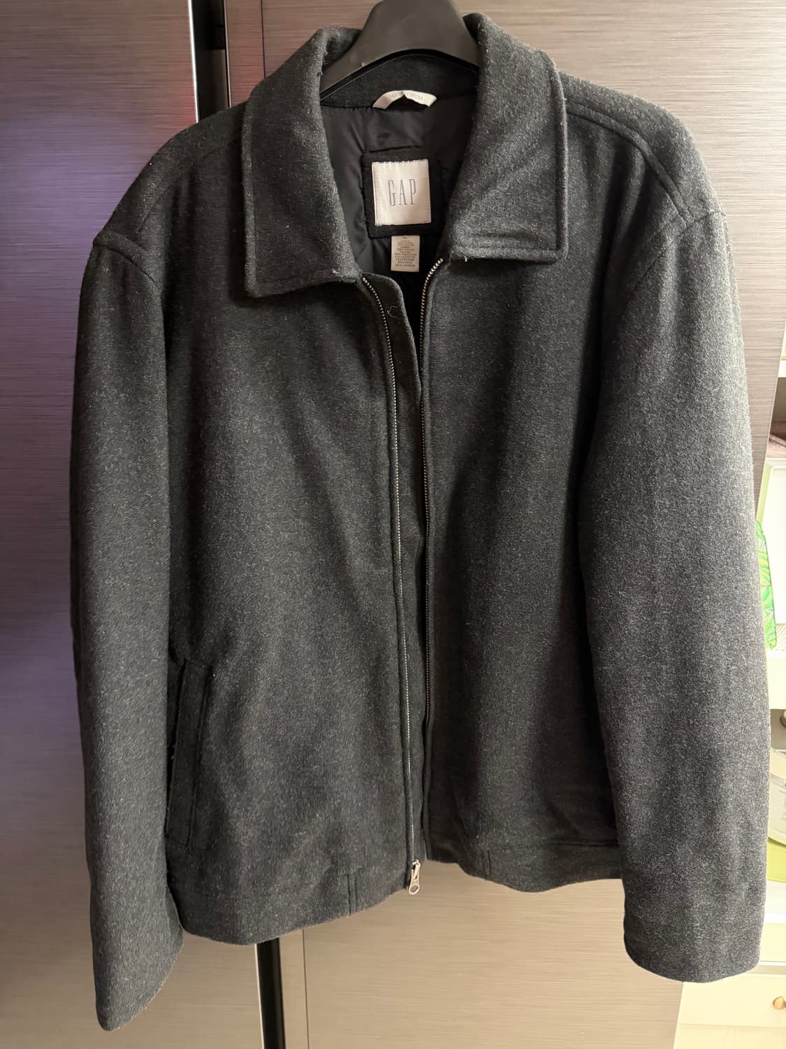 올드갭 울 블루종 자켓XL 상품이미지1