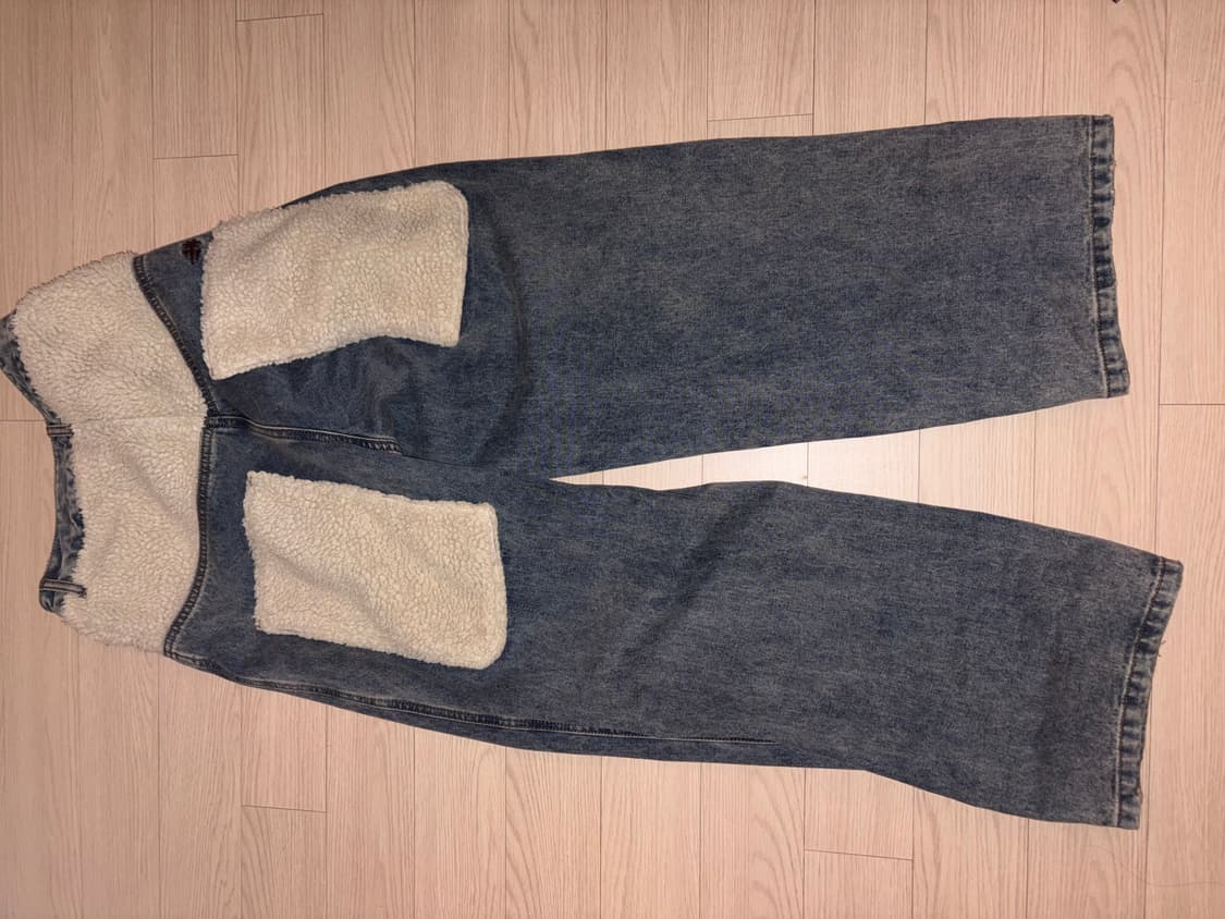 SHERPA BIG POCKET JEANS_BLUE 상품이미지4