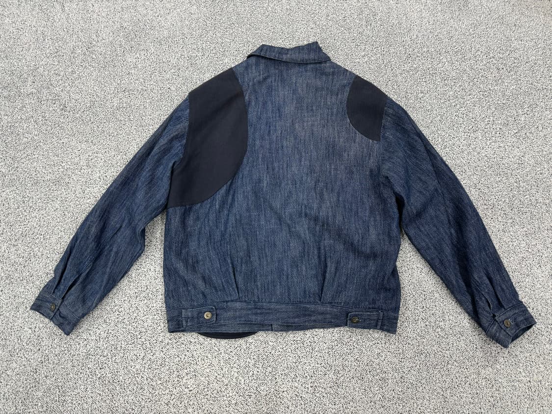 빈티지 인디고 데님 블루종 상품이미지2