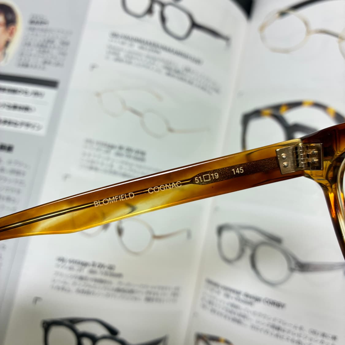 Hardy Amies 하디 에이미스 뿔테 안경 상품이미지6