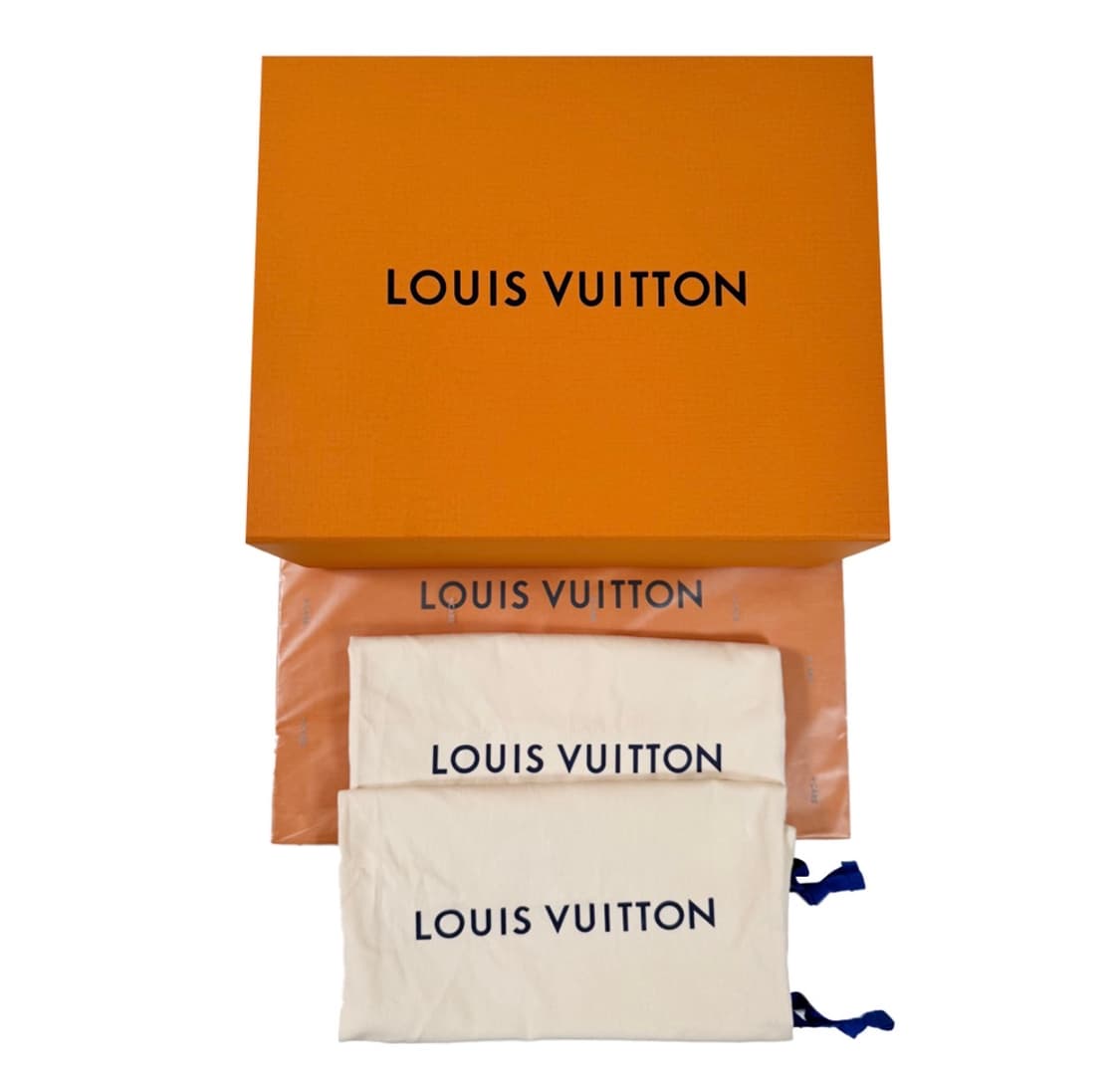 [7] 루이비통 남성 LV 틸티드 스웨이드 스니커즈 브라운 1AJ761 상품이미지10