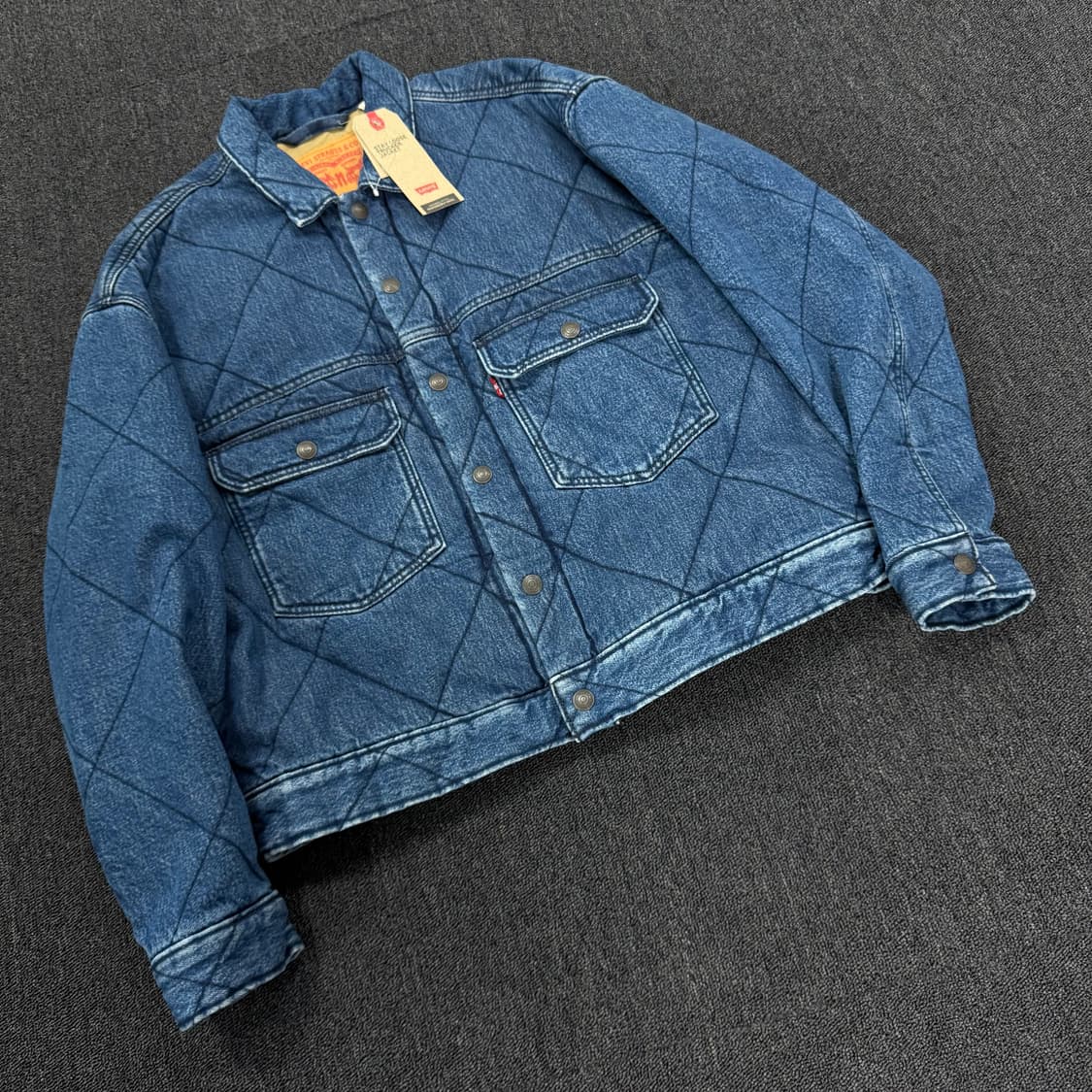 Levis 리바이스 스테이 루즈 트러커 데님 자켓 상품이미지3