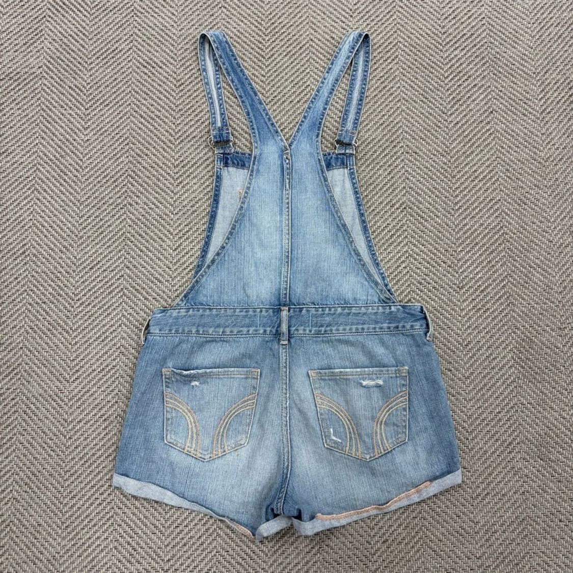 홀리스터 오버롤 데님 숏팬츠 v3755  상품이미지2
