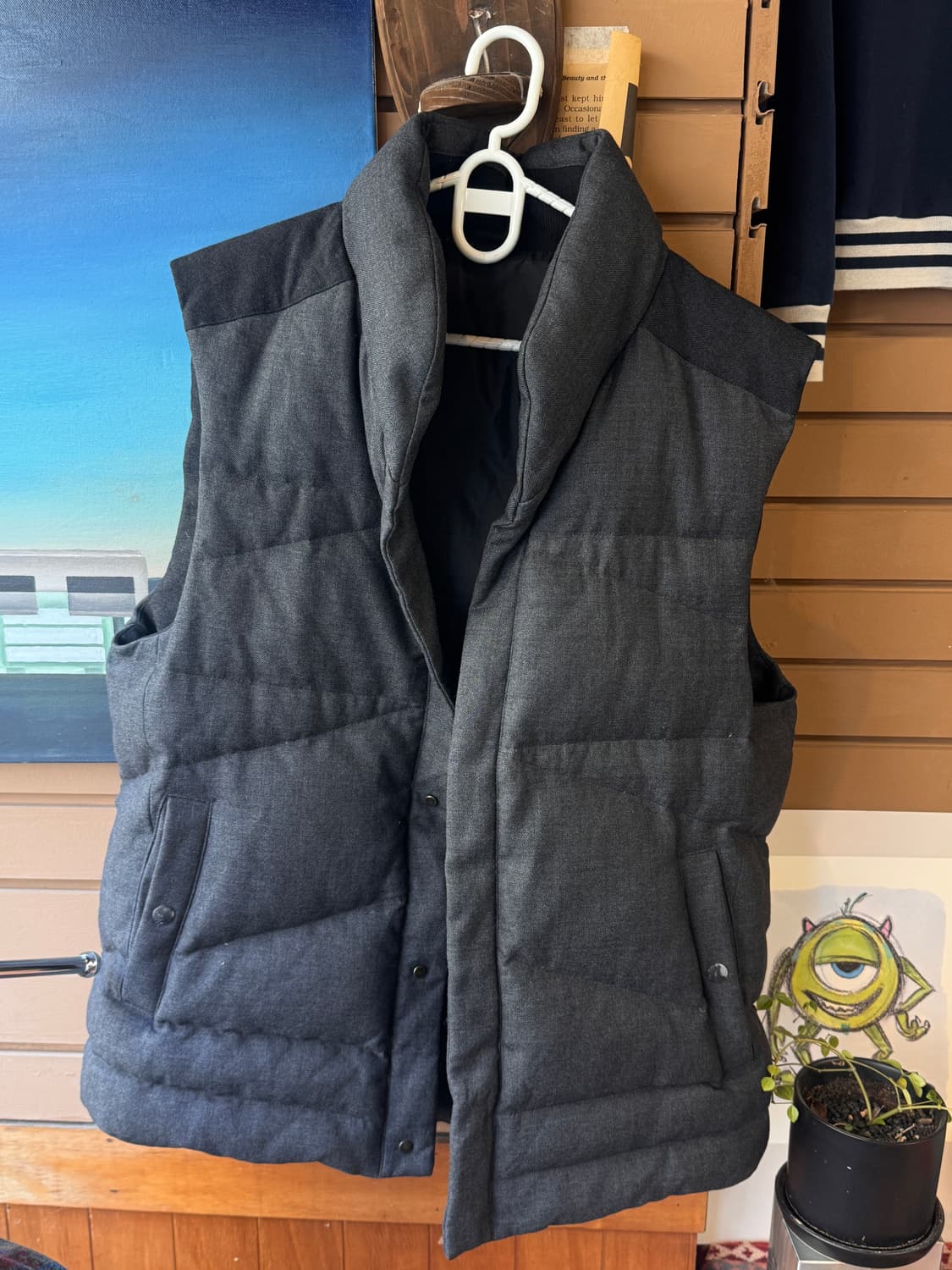 선착순 판매 솔리드옴므 우영이 거위 패딩 베스트 /준지/soLID HOM 상품이미지1