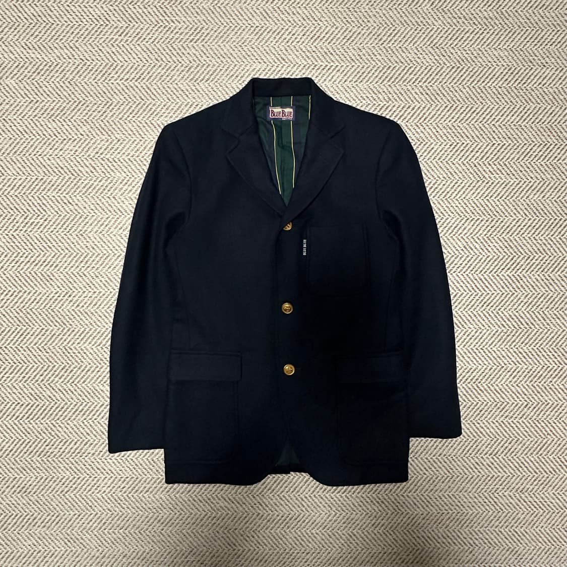 BLUE BLUE japan made gold button blazer 상품이미지1