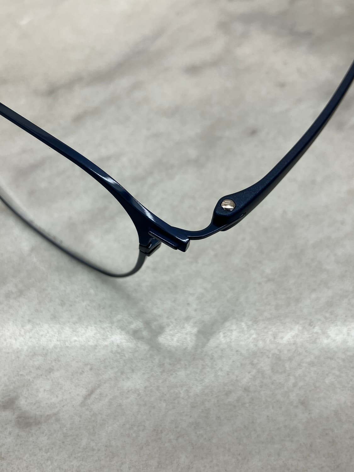 푸세 FUSSET 코발트 블루 웰링턴 메탈테 안경 상품이미지2