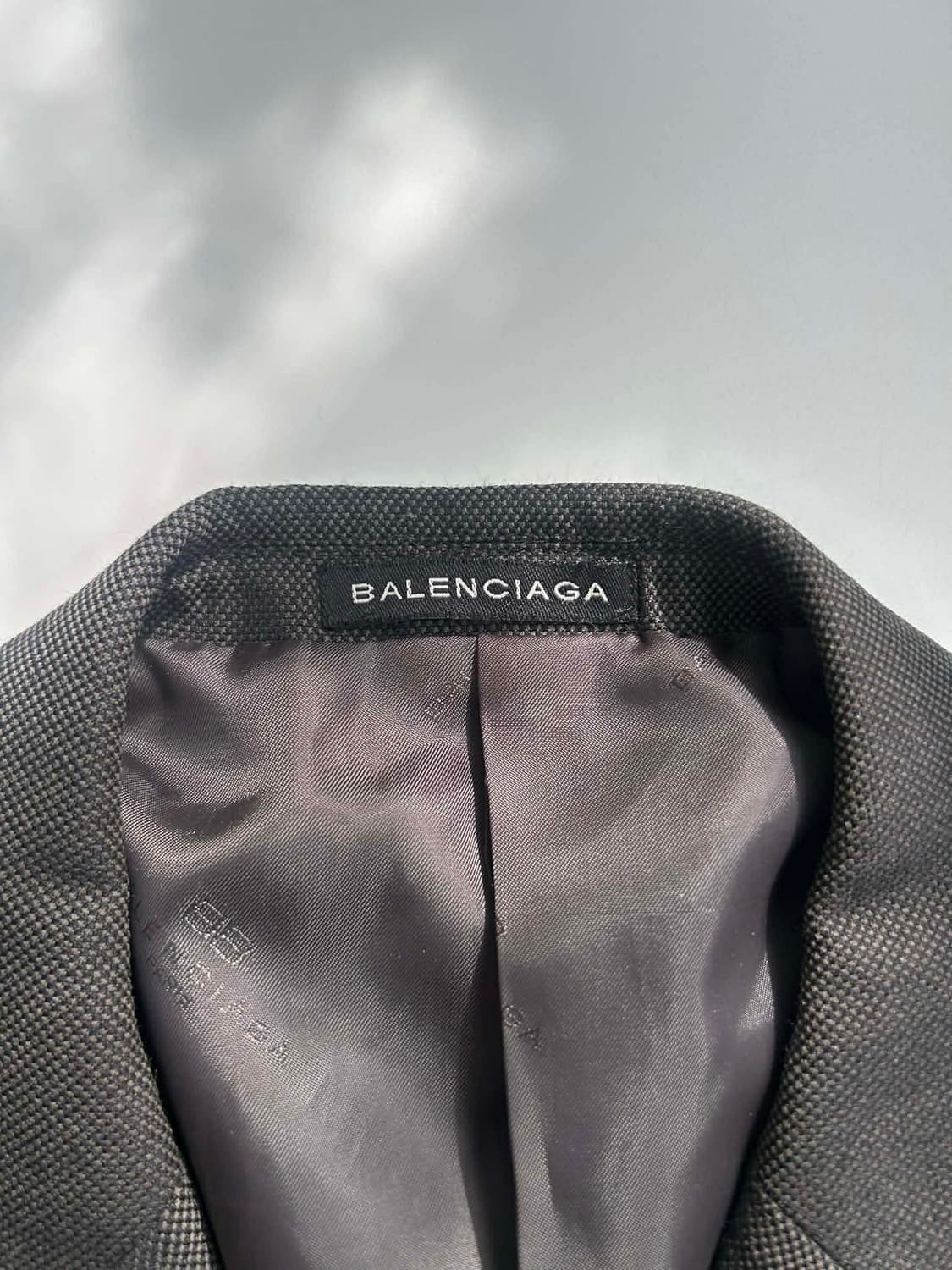 발렌시아가 울 블레이져 자켓 상품이미지3