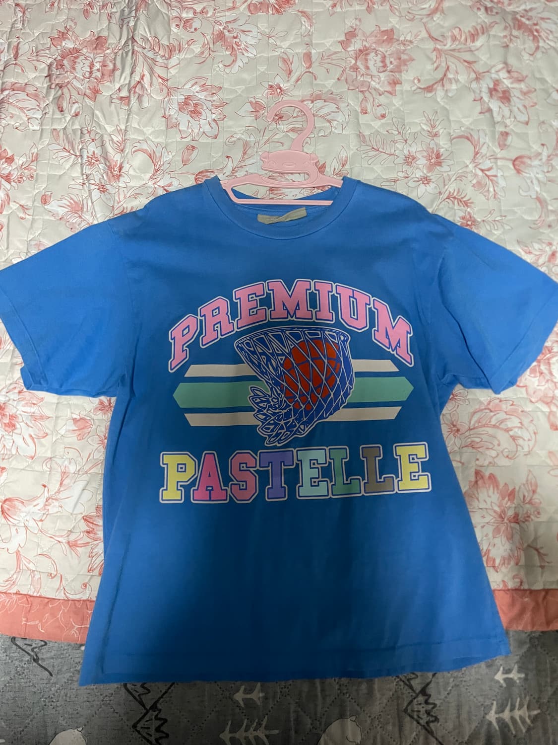 이안코너 파스텔 티셔츠 블루 S 상품이미지1