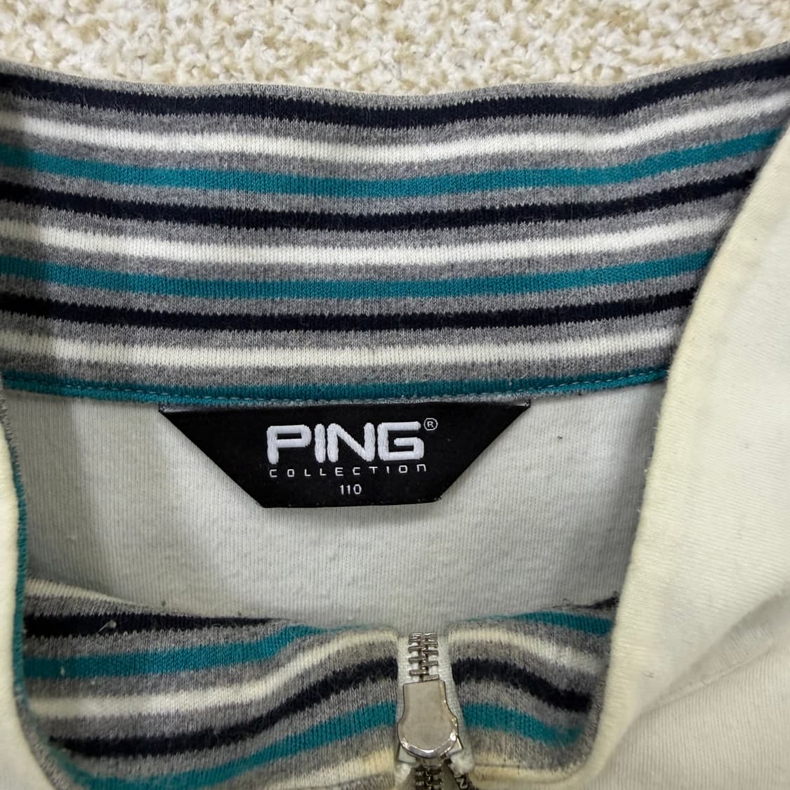 110 핑 골프 카라 긴팔 티셔츠 0127T1 상품이미지4