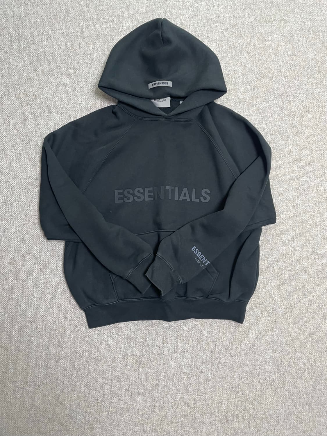 에센셜 후드티 상품이미지1