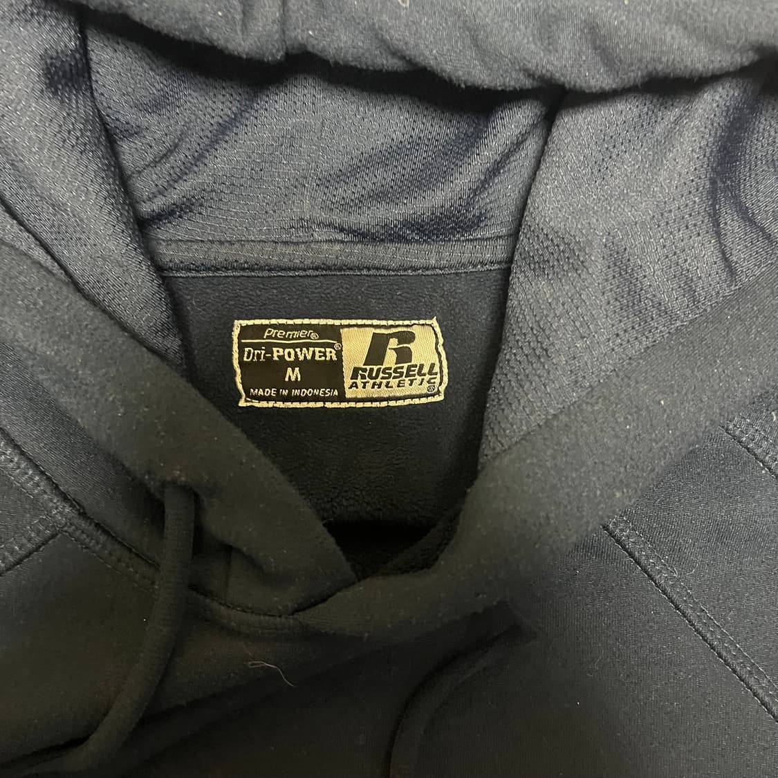 러셀 네이비 후드티 상품이미지3