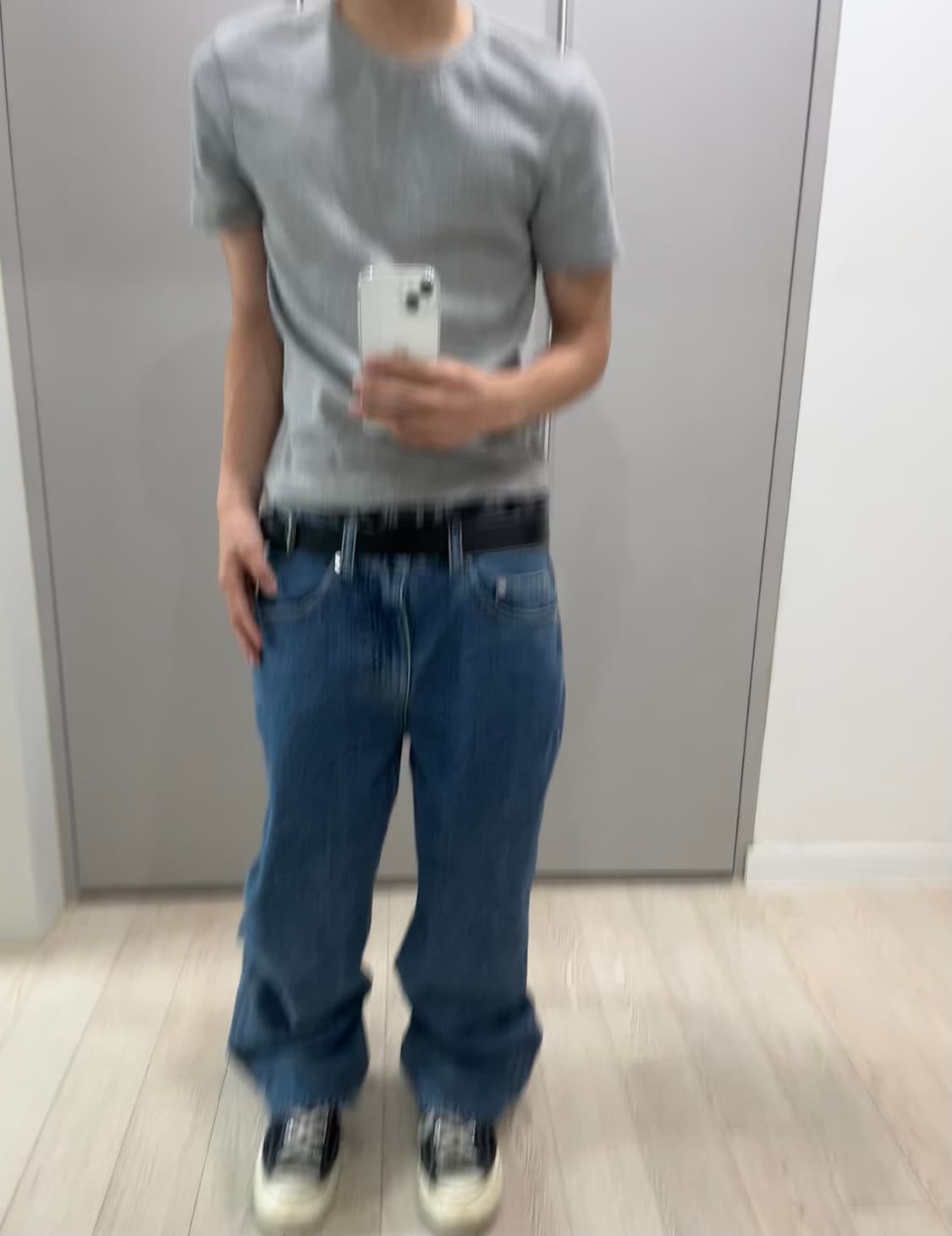 PLAC Wide Straight Wash Denim Pants 상품이미지2
