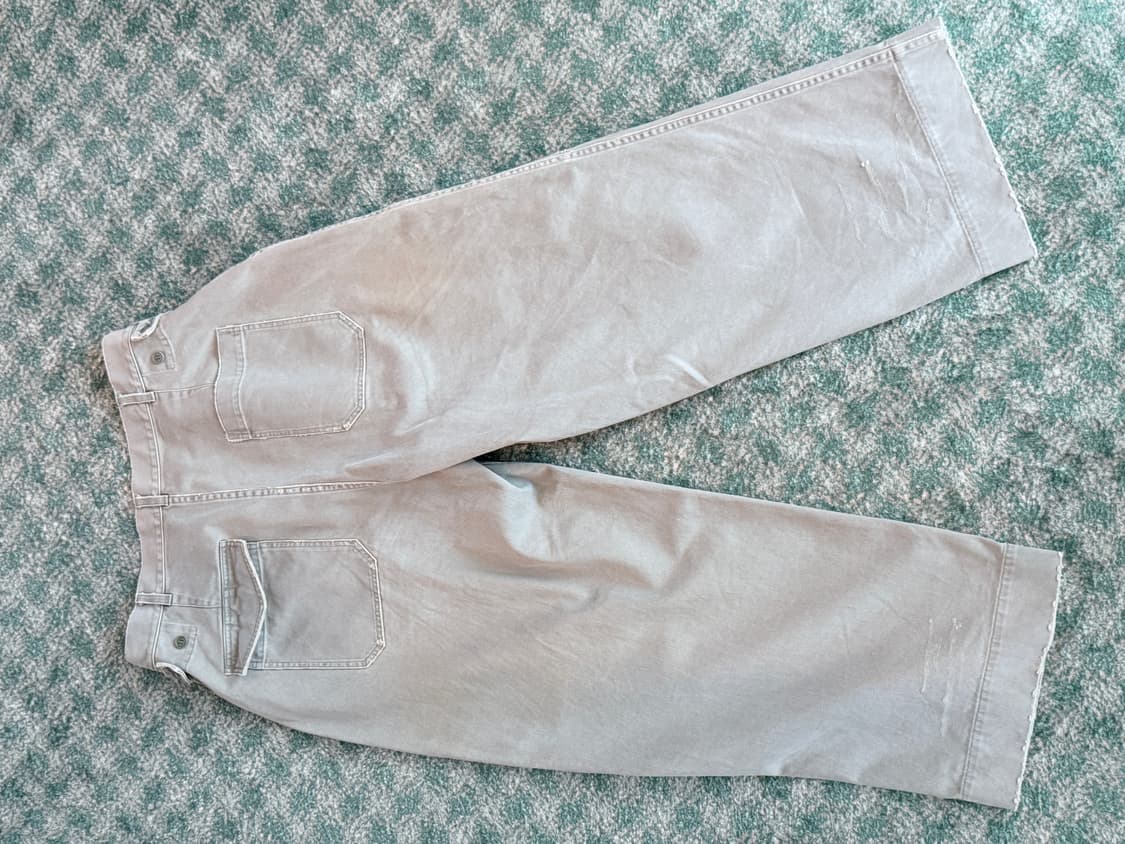 아프레쎄 빈티지 USAF 헴드 바지 세이지 3 상품이미지5