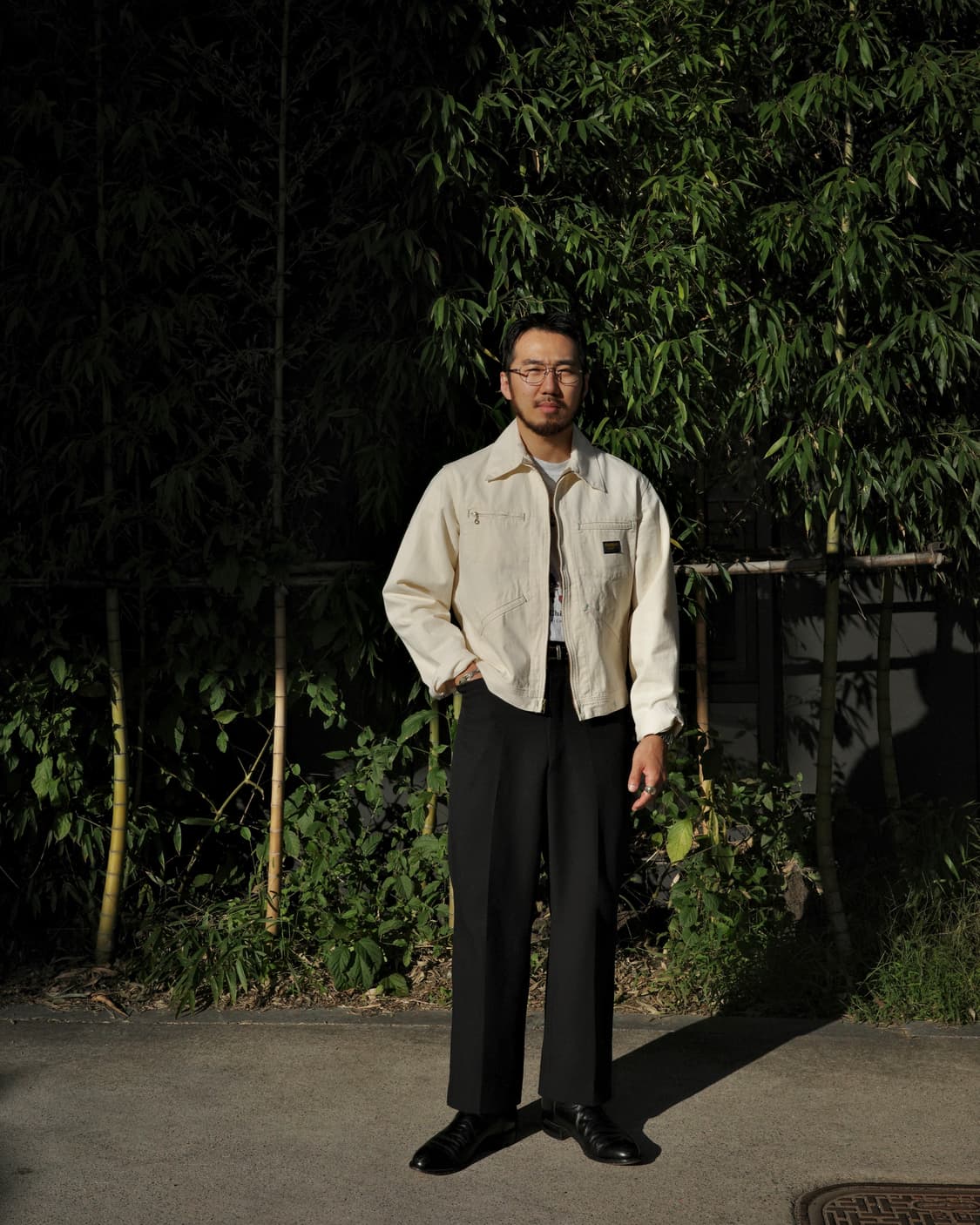 80‘s OshKosh B’gosh 에크루 워크 자켓 상품이미지6