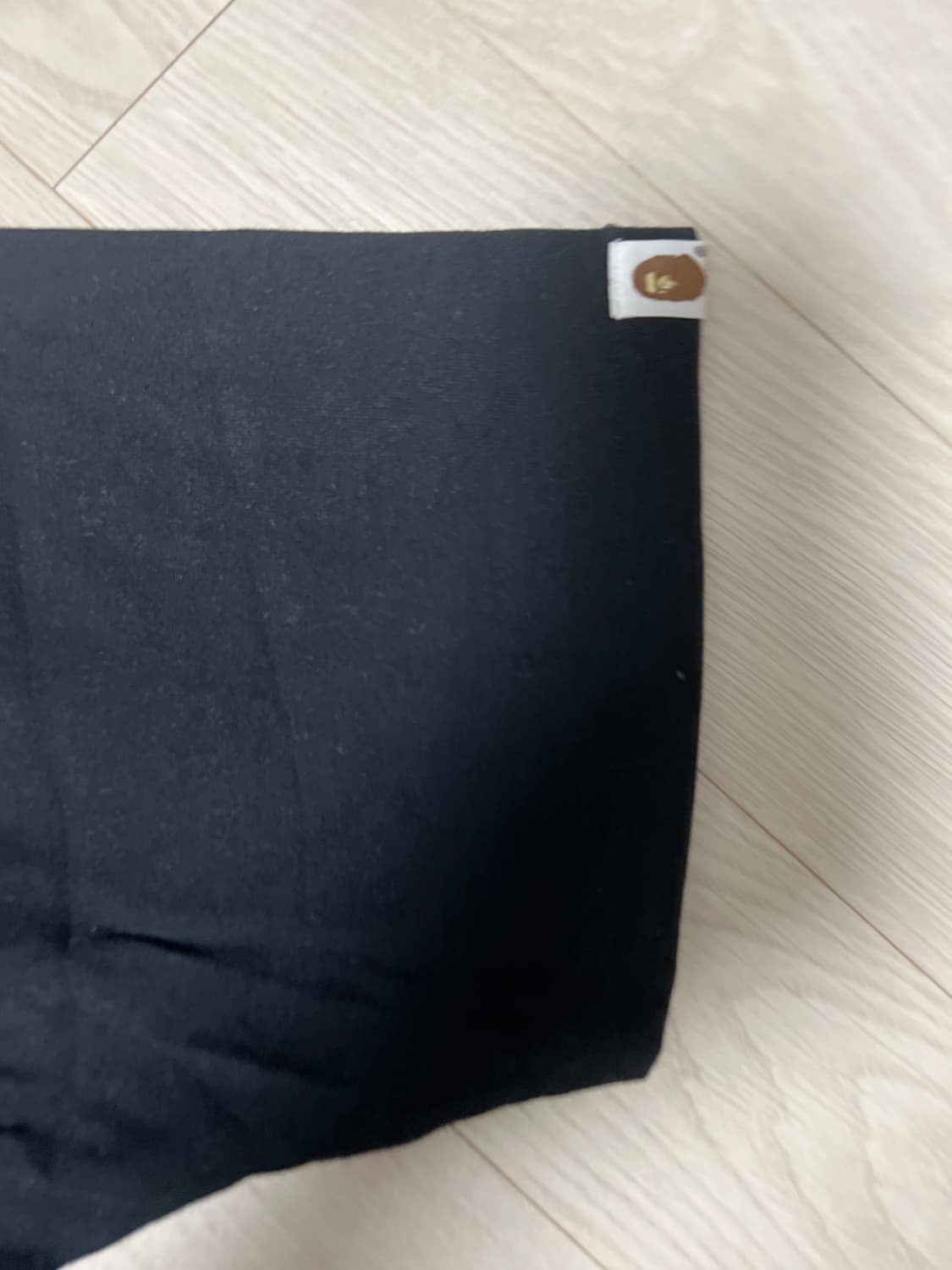 베이프 컬러컬리지 티셔츠 블랙 XL 상품이미지4