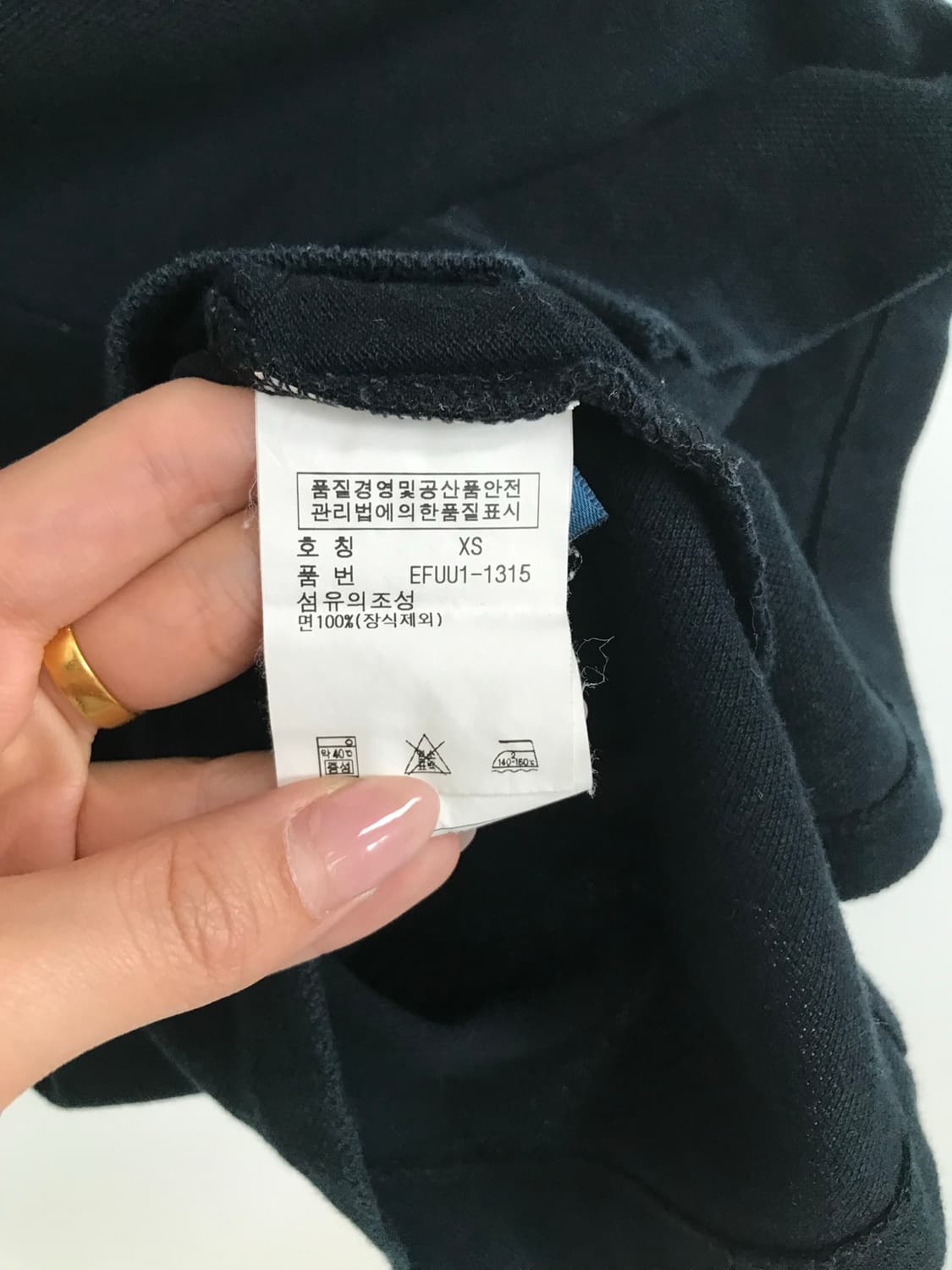 폴로 랄프로렌 빅포니 블랙 피케 반팔 카라 티셔츠 상품이미지5