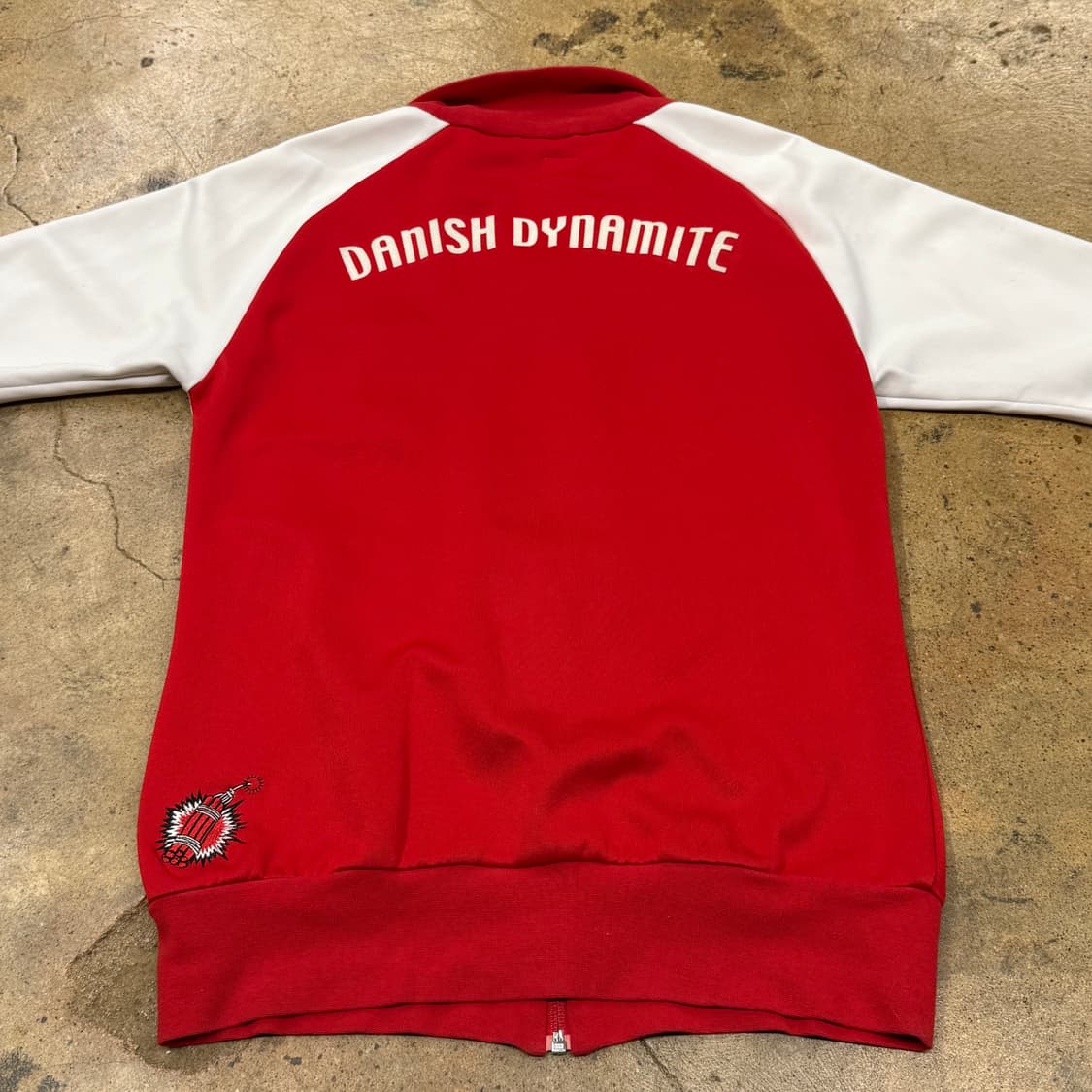 아디다스 빨흰 레드 다이너마이트 져지 트랙탑 100 상품이미지4