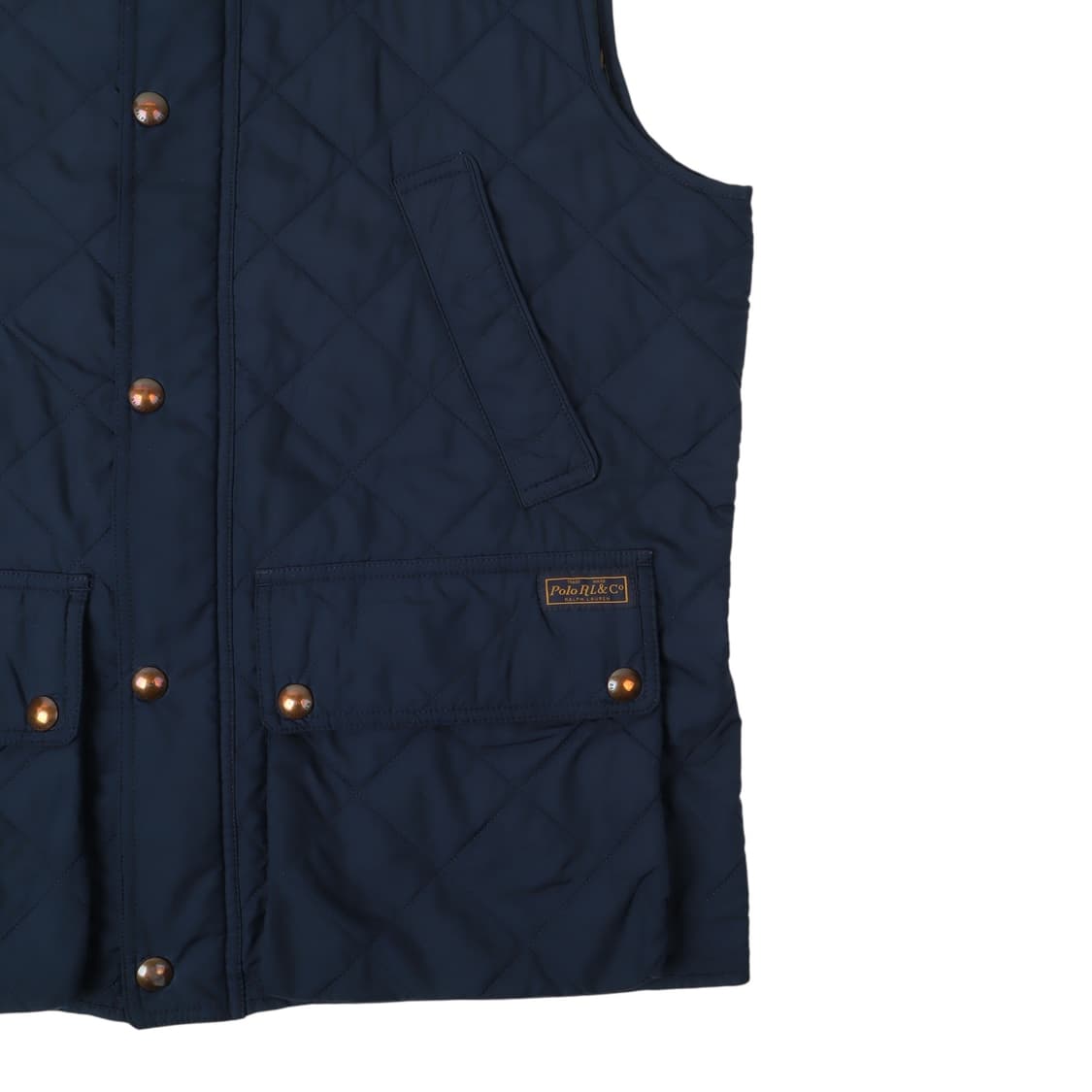 폴로 랄프로렌 네이비 코듀로이 퀄팅 베스트 상품이미지4