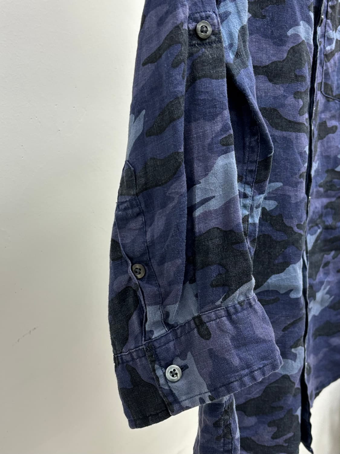 빈티지 카모 셔츠 y2k 상품이미지7