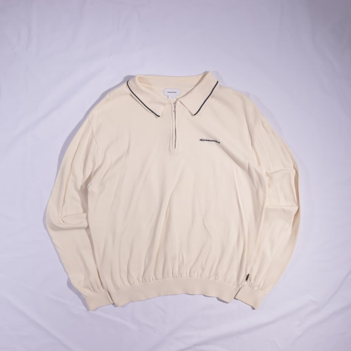 디스이즈네버댓 반집업 니트 B109 상품이미지1