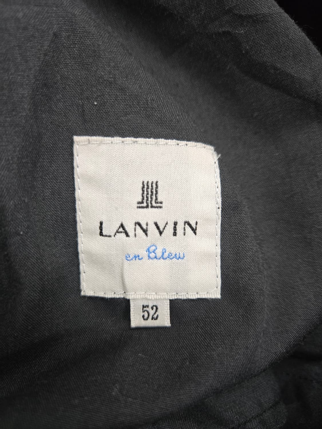 랑방 검정색 남성용 슬랙스 정장 바지 상품이미지3