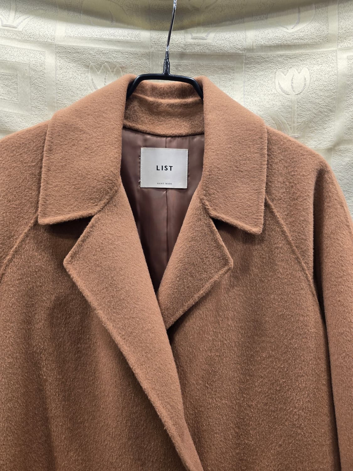 리스트 LIST 핸드메이드 모+캐시미어 혼방 롱 코트 66 상품이미지2