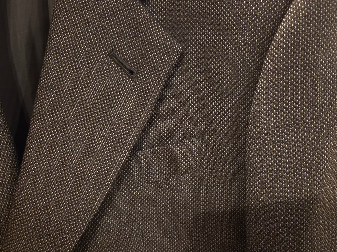 아르마니 꼴레지오니 홉색 트위드자켓 상품이미지4