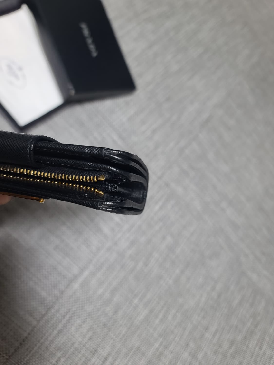 프라다 트라이앵글 사피아노 반지갑 1ml018 상품이미지8