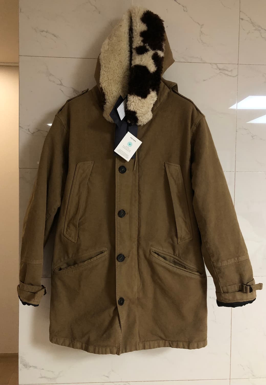 25fw 프라다 코튼 파카 상품이미지4