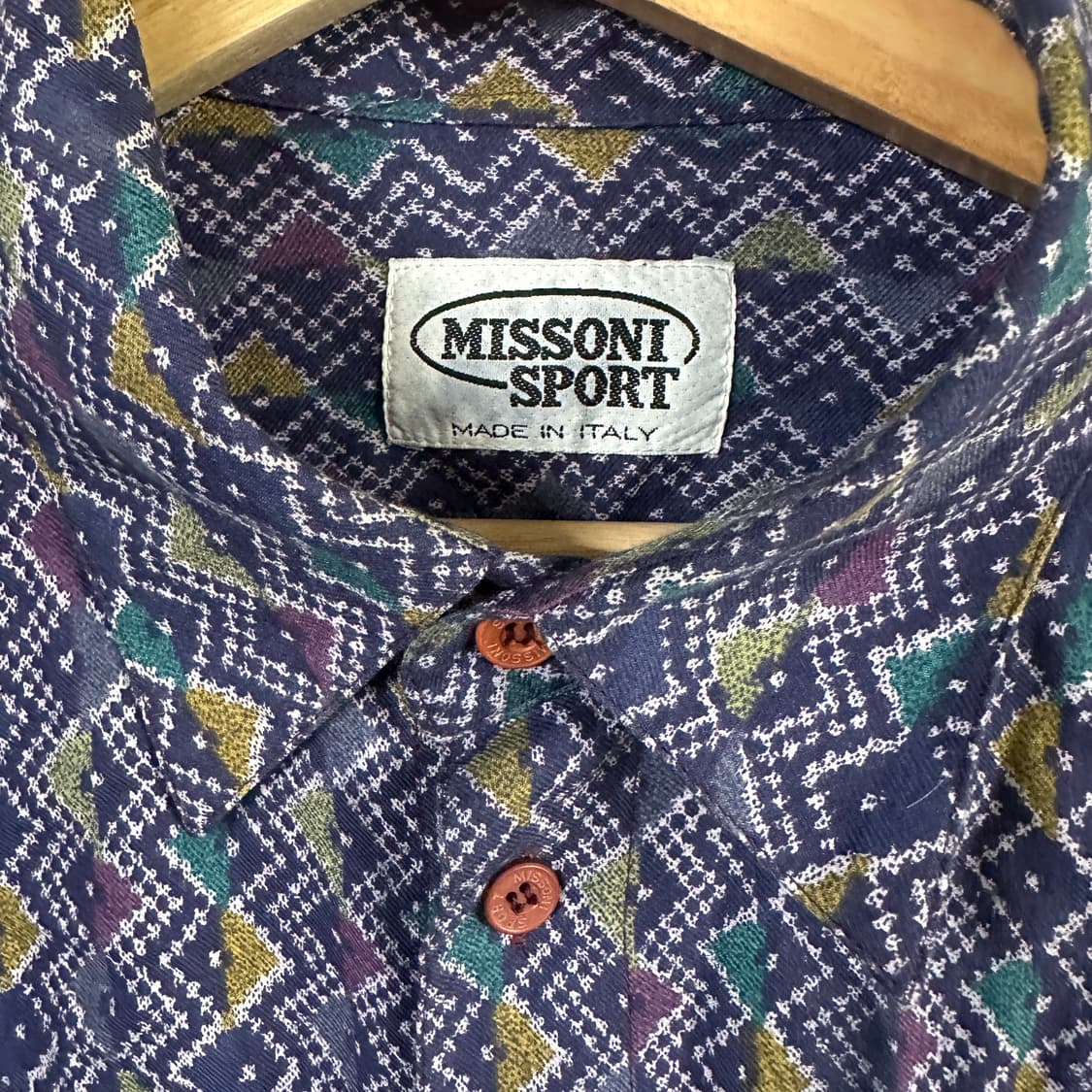 빈티지 미쏘니 스포츠 멀티컬러 셔츠 상품이미지2