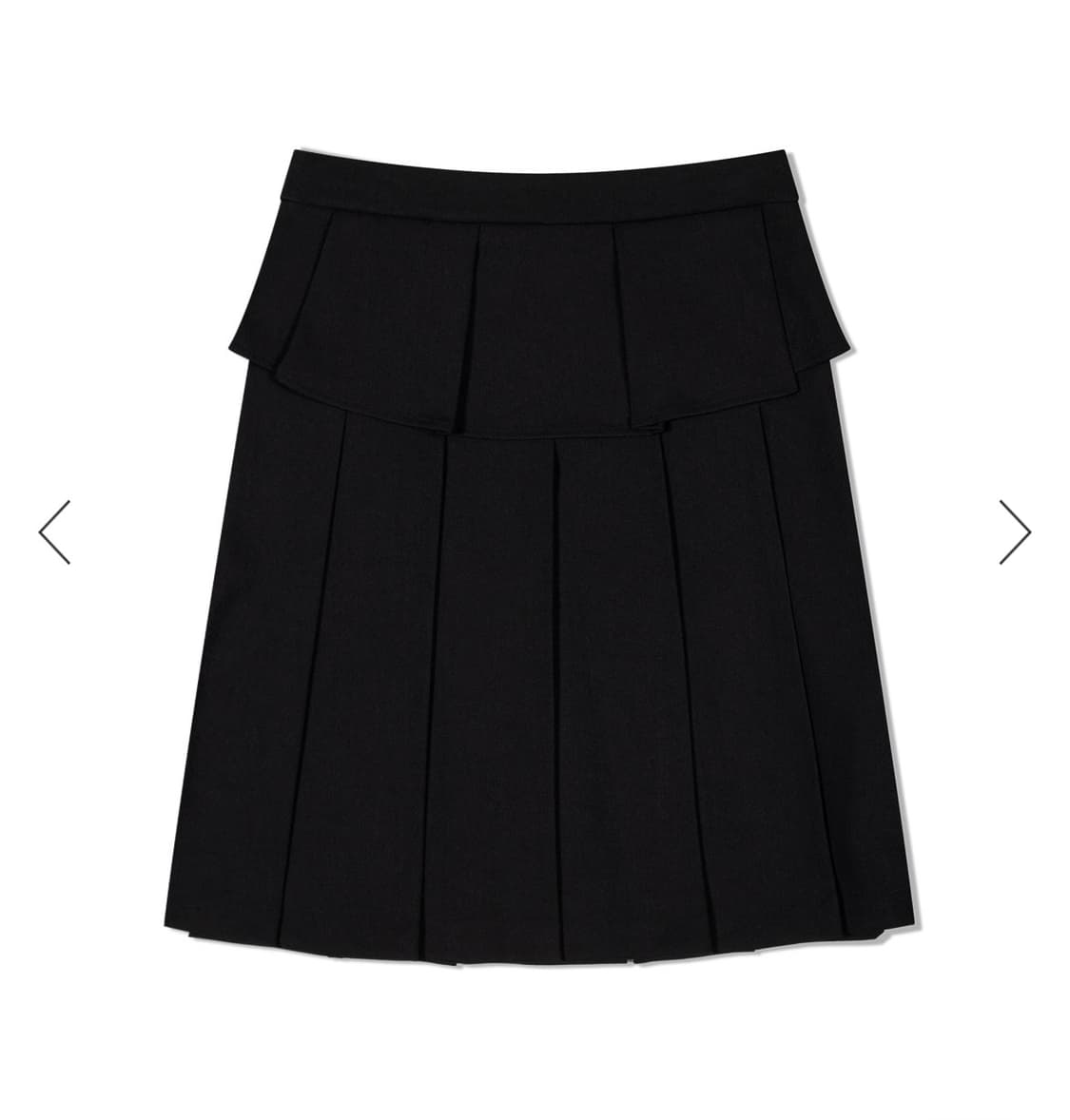 TULIP MIDI SKIRT (BLACK) 상품이미지1