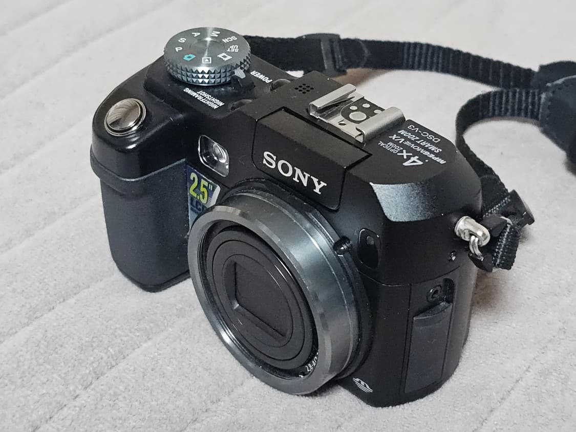 소니 사이버샷 DSC-V3 디지털 카메라 상품이미지2