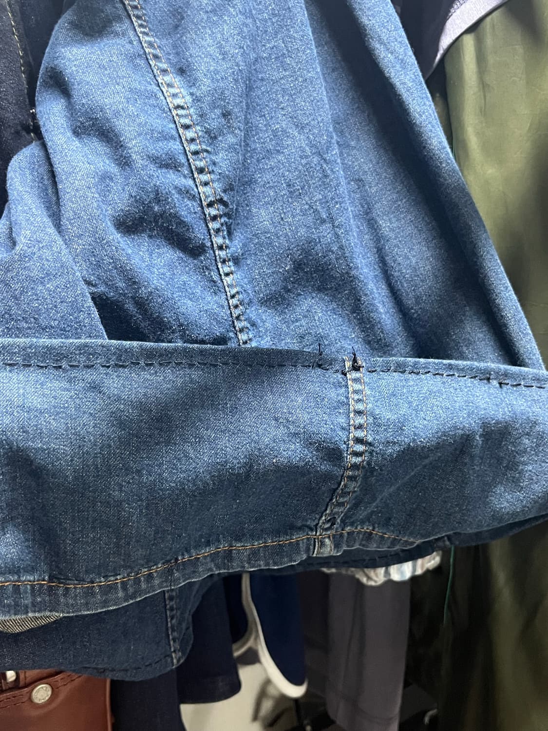 Vintage denim dress 상품이미지7