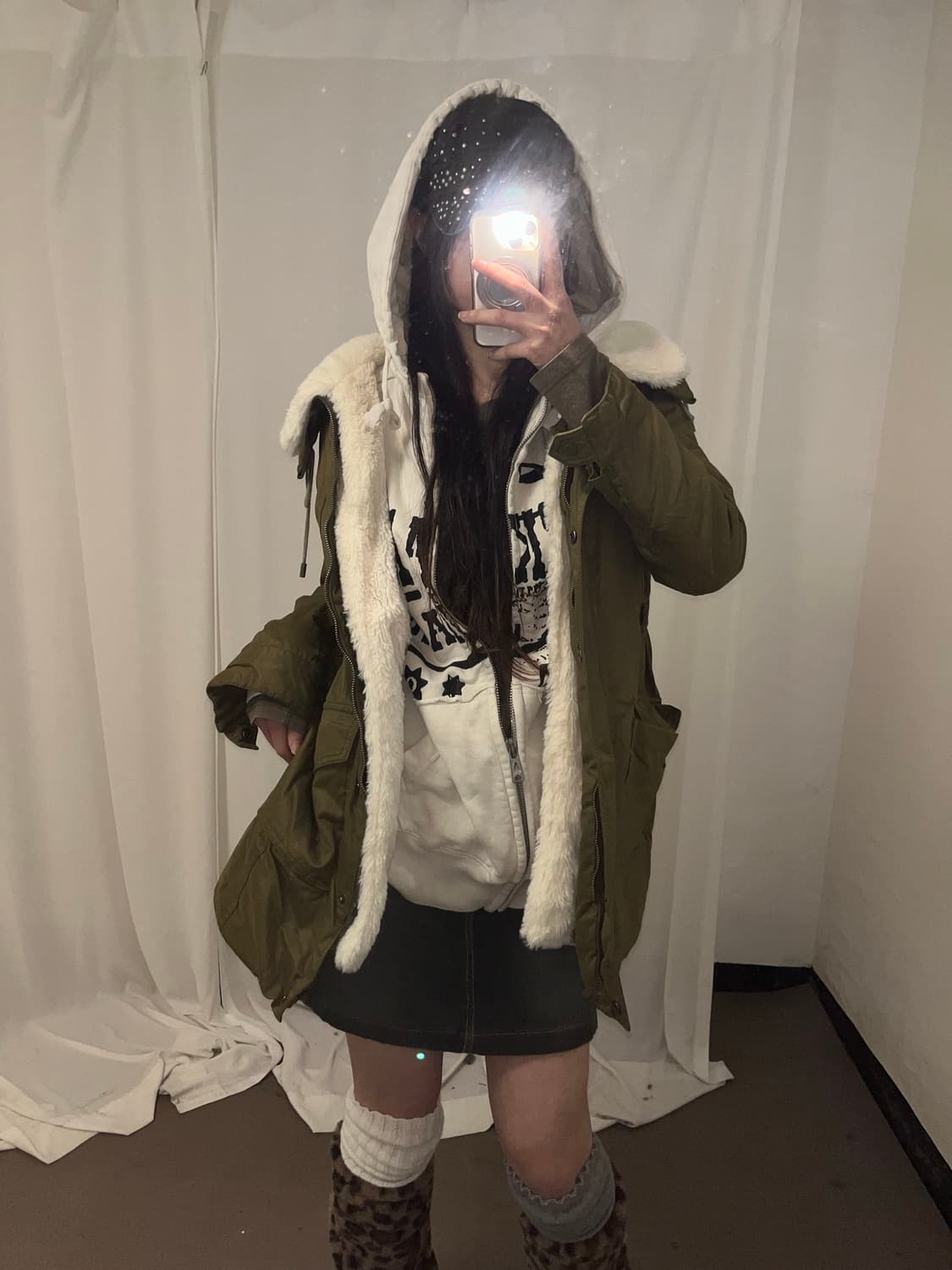 00‘s 퍼 트리밍 야상 상품이미지5