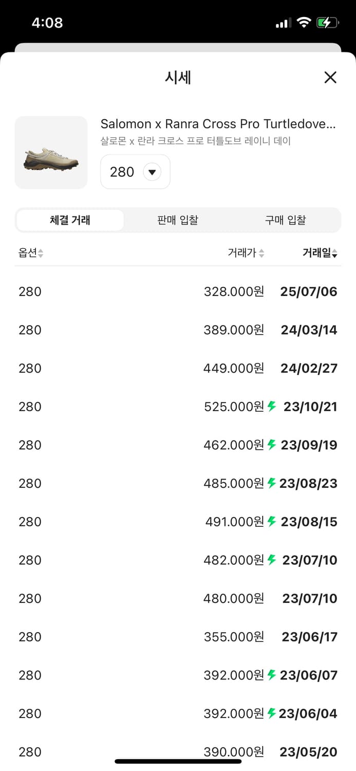 살로몬 란라 터틀도브 280 상품이미지3
