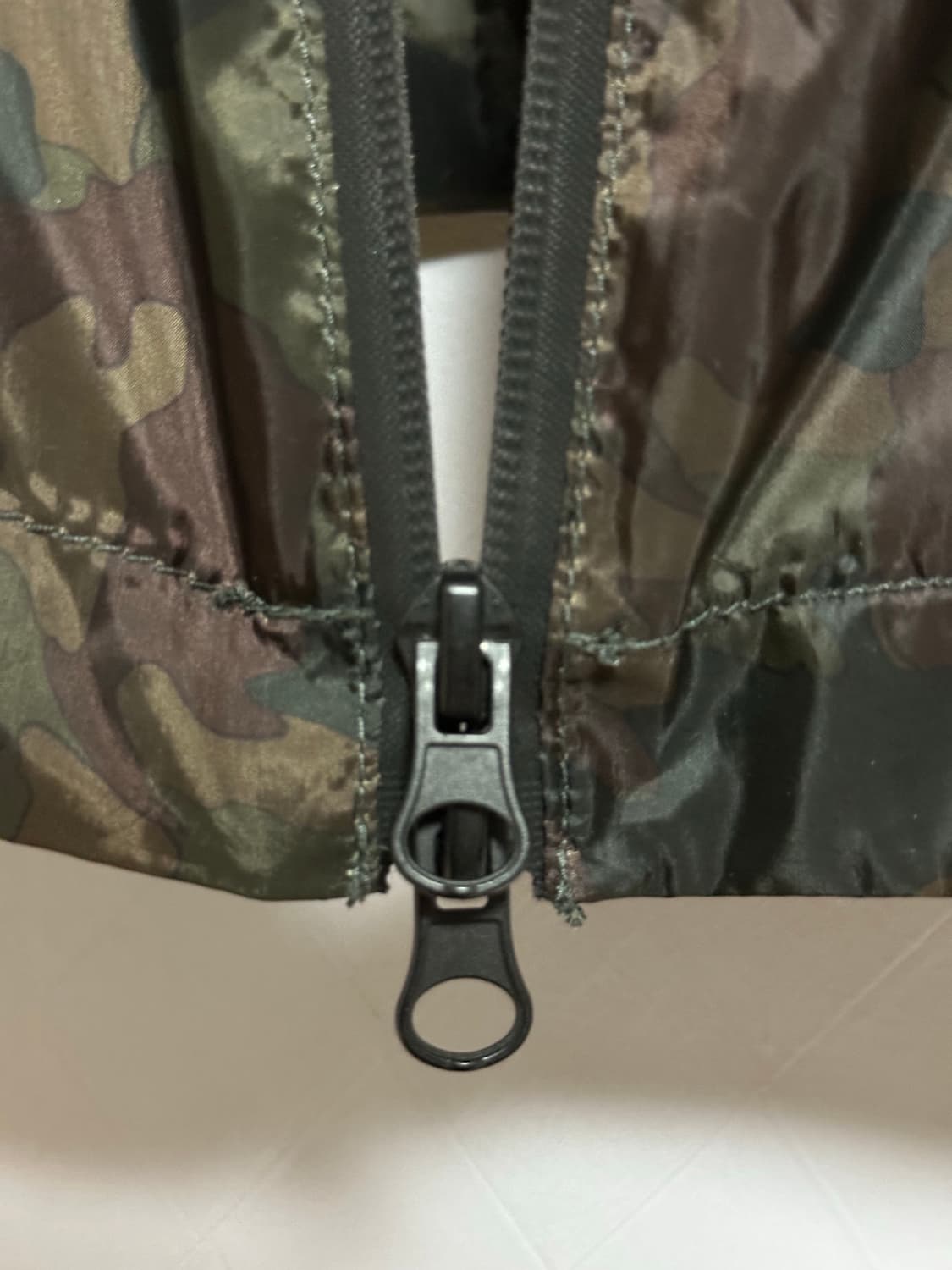 자라 카모플라주 나일론 롱 자켓 상품이미지7