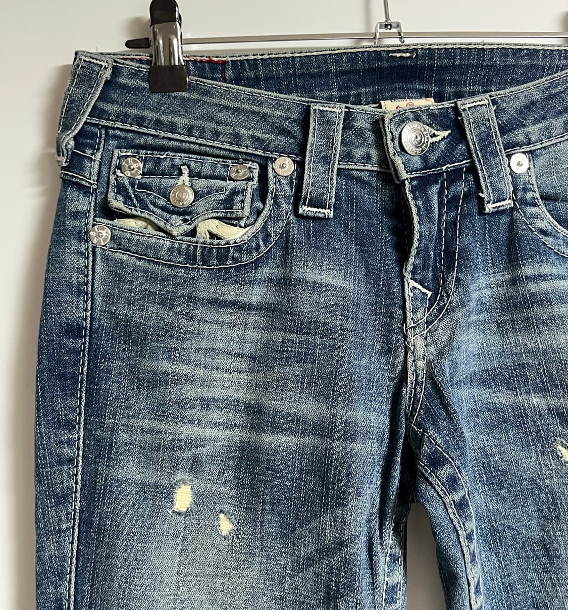 트루릴리젼 부츠컷 플레어진 데님 팬츠 청바지 27 상품이미지4