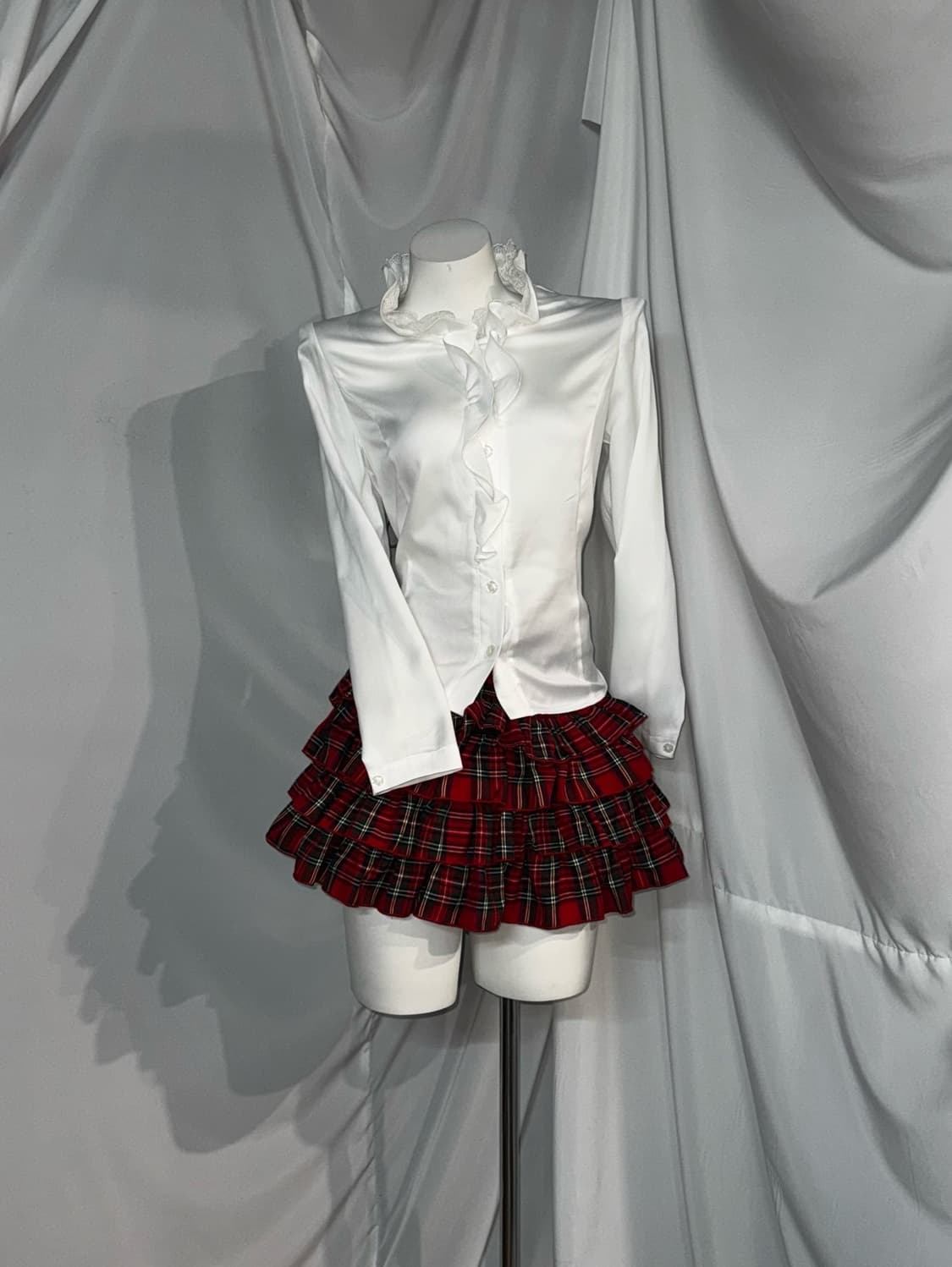 캐캐체 아무펑크 게스 펑투케 딱붙 코디세트 상품이미지3