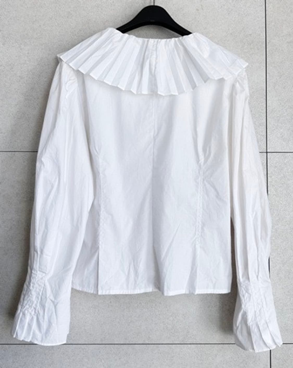 새) 자라 플리츠 블라우스 상품이미지7