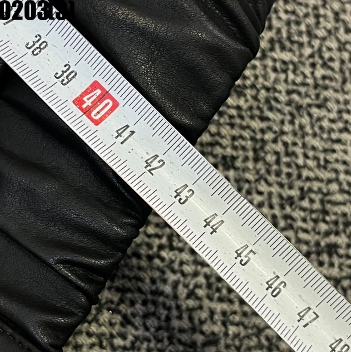 라퍼지스토어 크롭 레더 자켓 상품이미지7