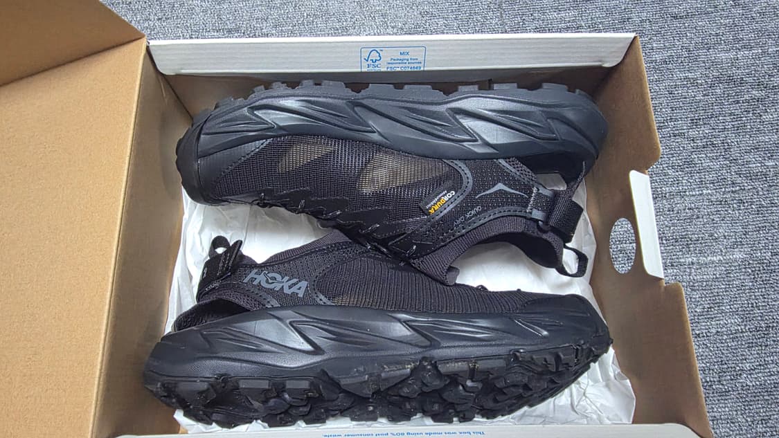 호카 호파라2 블랙 (260사이즈) 상품이미지3