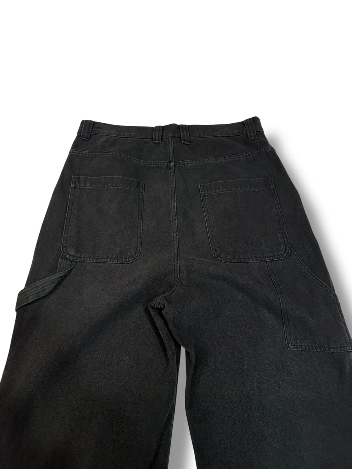 빈티지 더블니 카펜터 와이드 워크 팬츠 (32) 상품이미지4