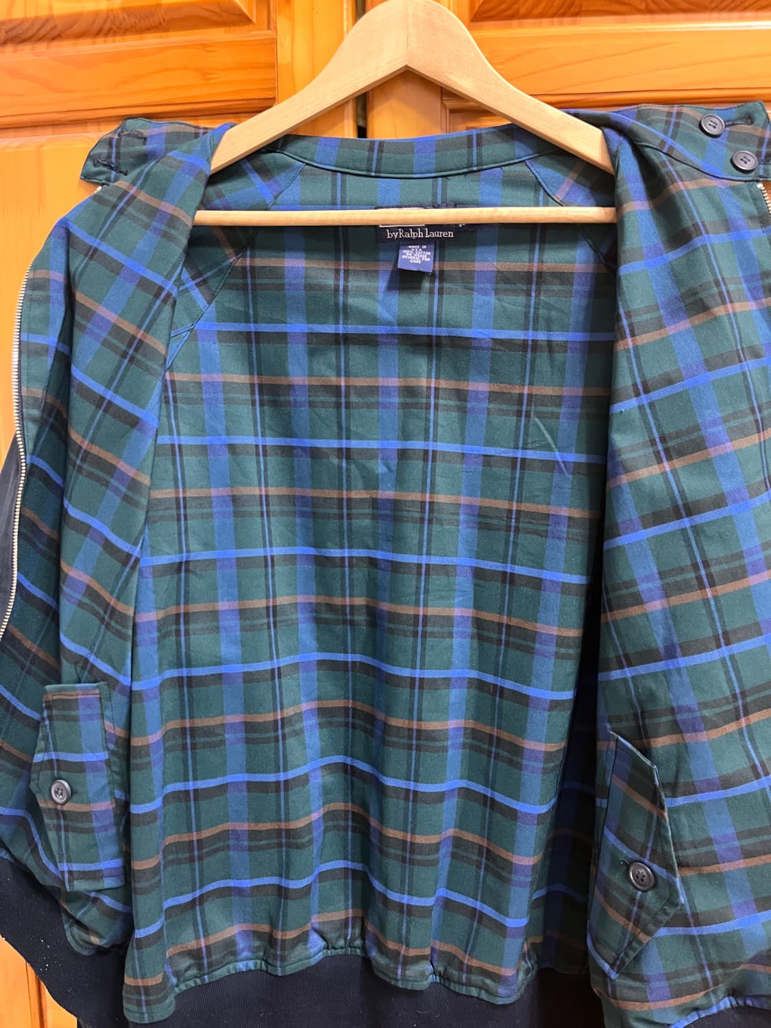 90s 폴로 Made in USA 블루종 바라쿠타 네이비 XL 상품이미지5