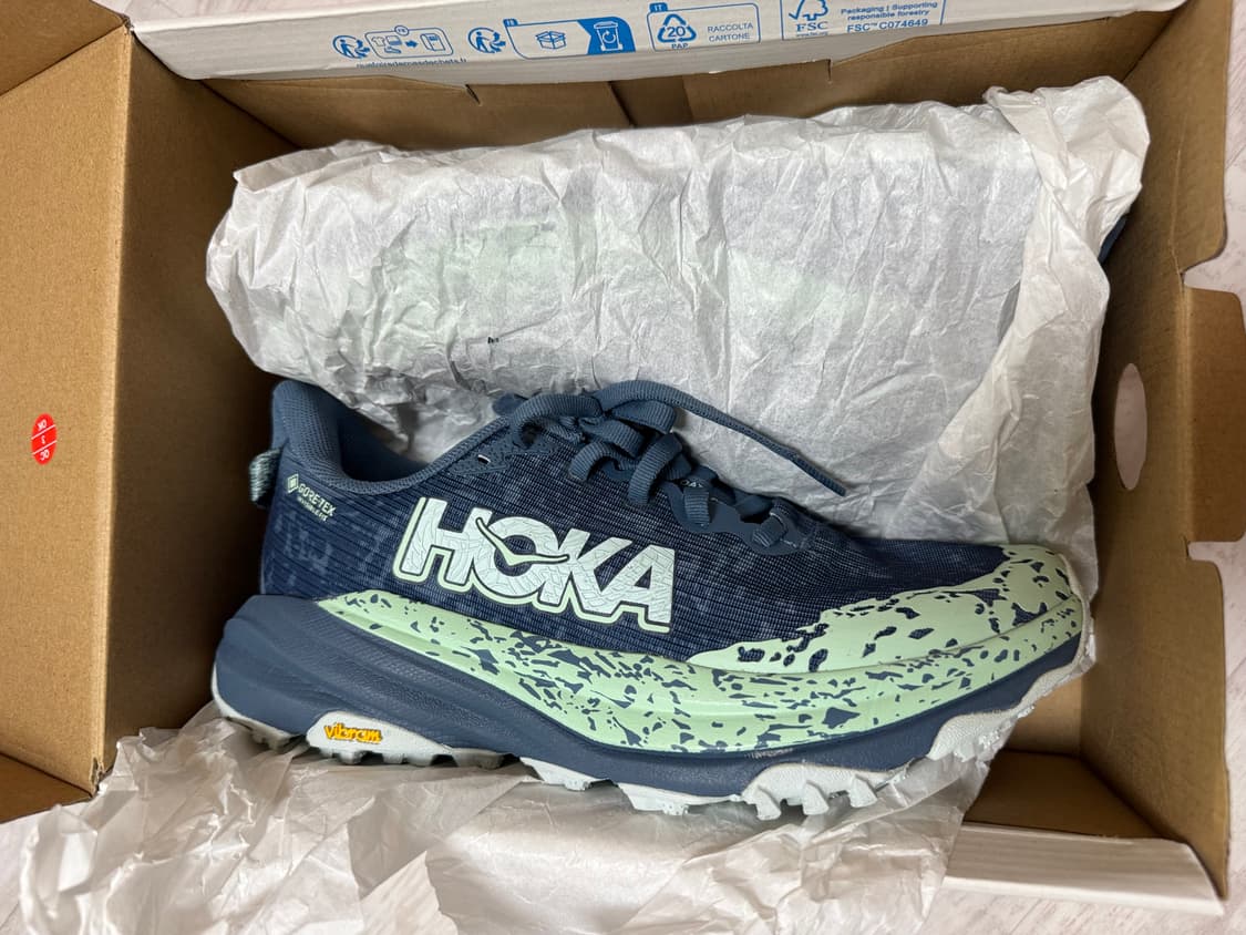 호카 스피드고트 6 GTX 썬더 클라우드 민트 플루오라이트  상품이미지5