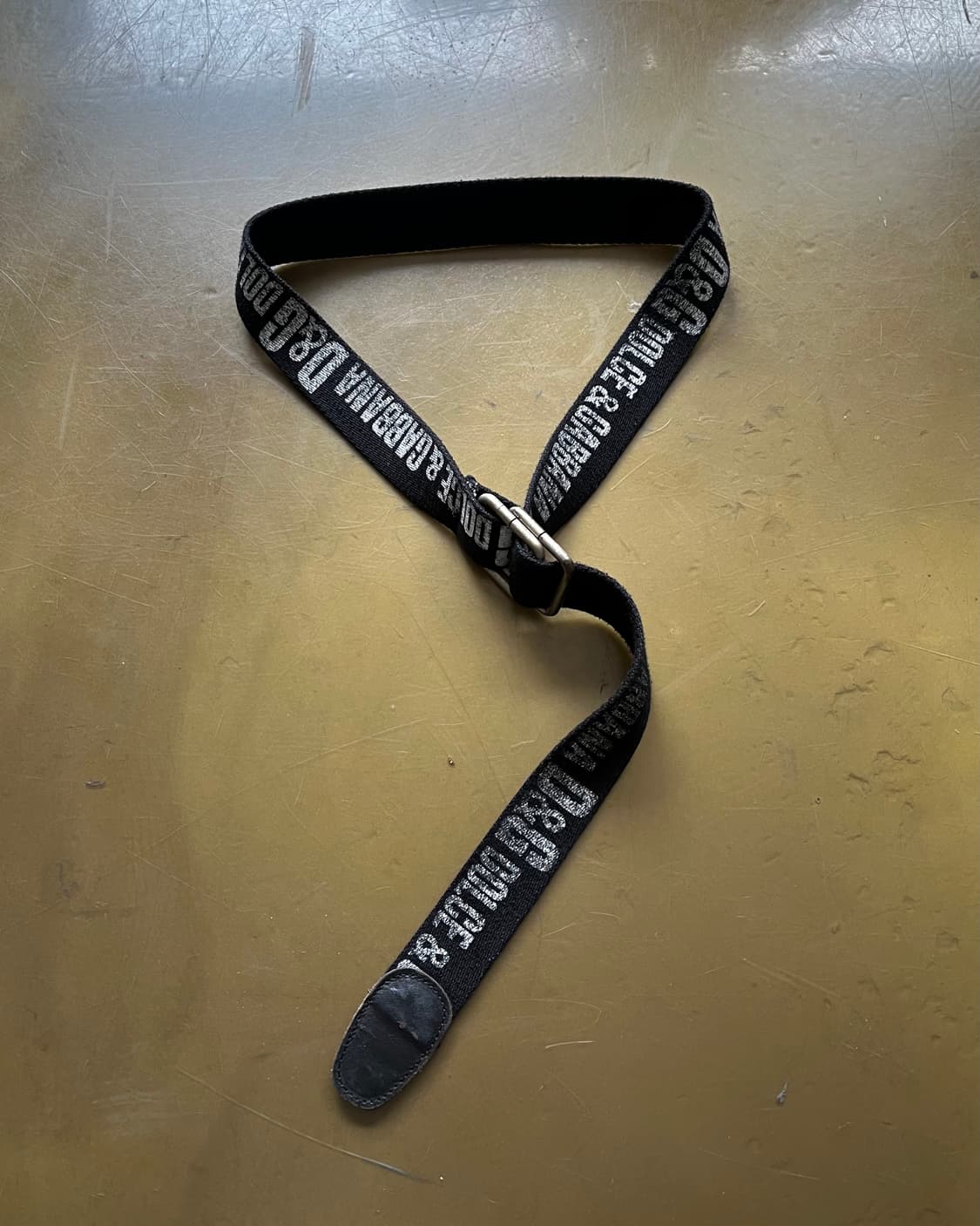 2000s Dolce&Gabbana Layered Weaving belt 상품이미지3