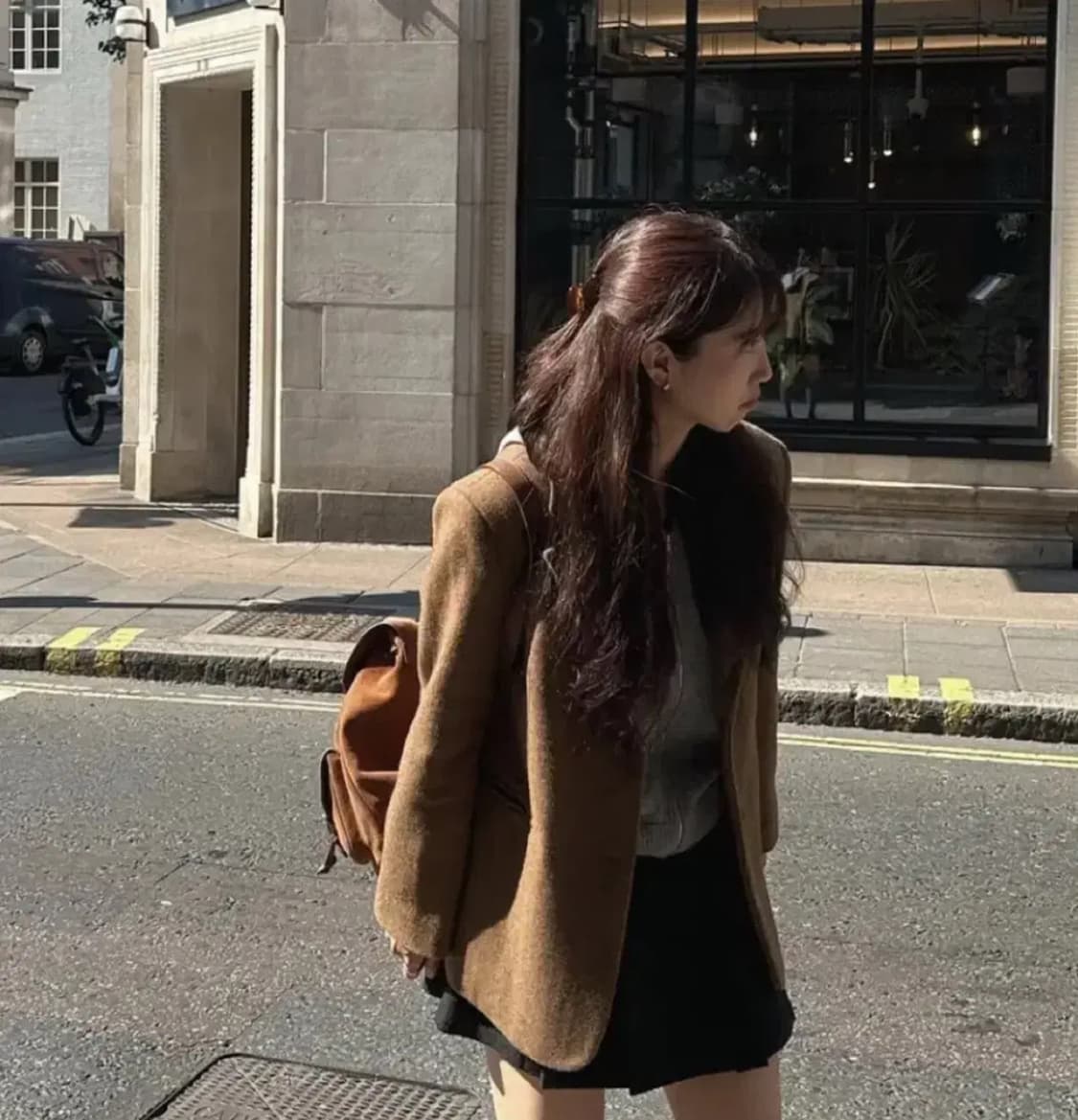 아카이브제이투유 헤링본 울자켓  상품이미지1